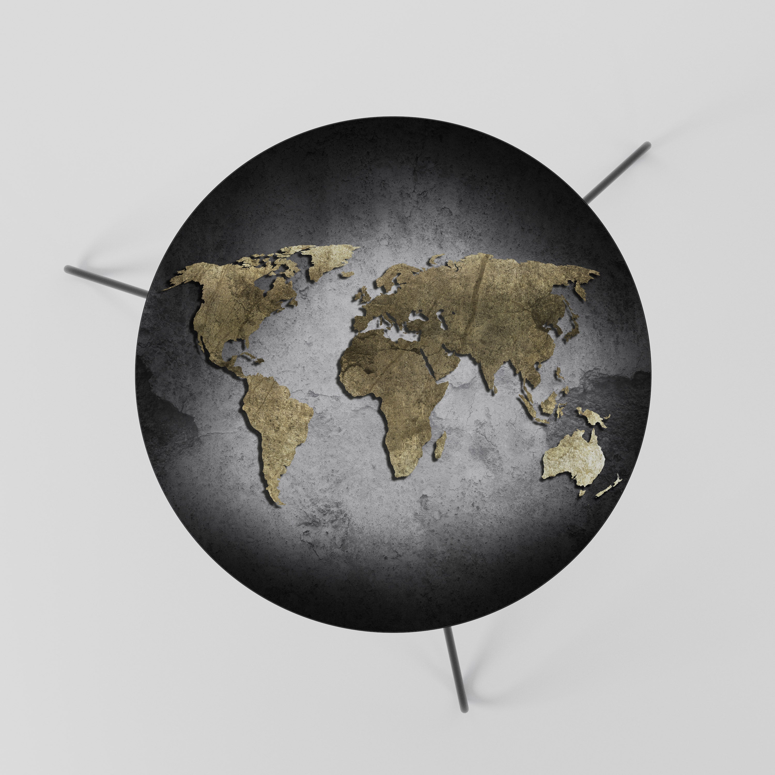 GOLDEN GLOBE TREASURE Stolik kawowy mały