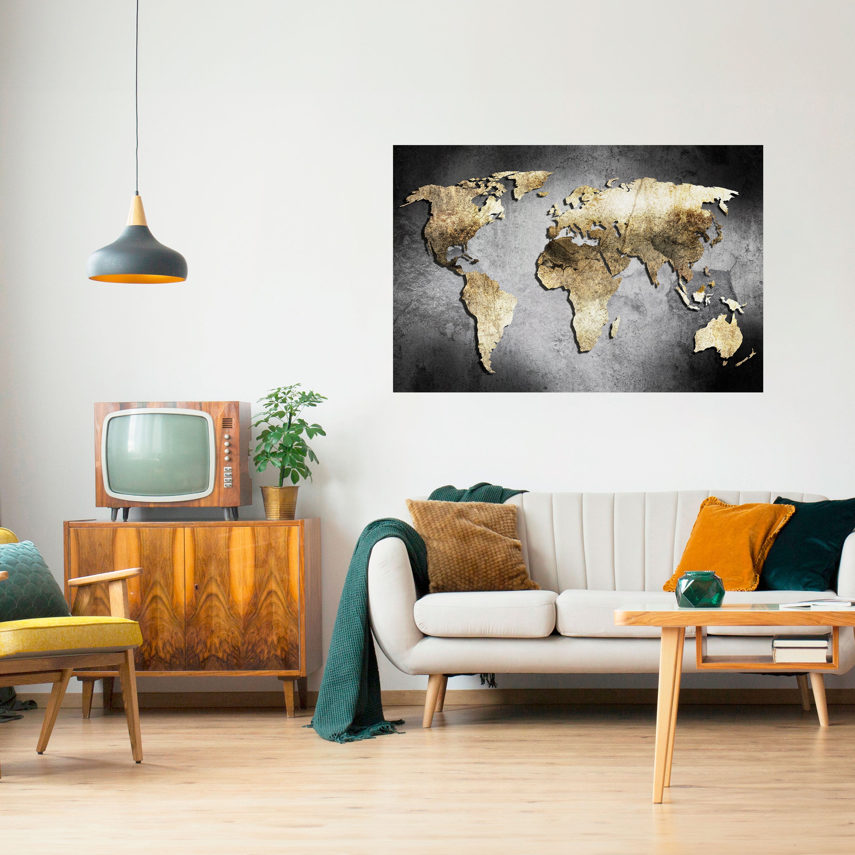 GOLDEN GLOBE TREASURE Naklejka/Plakat poziomy