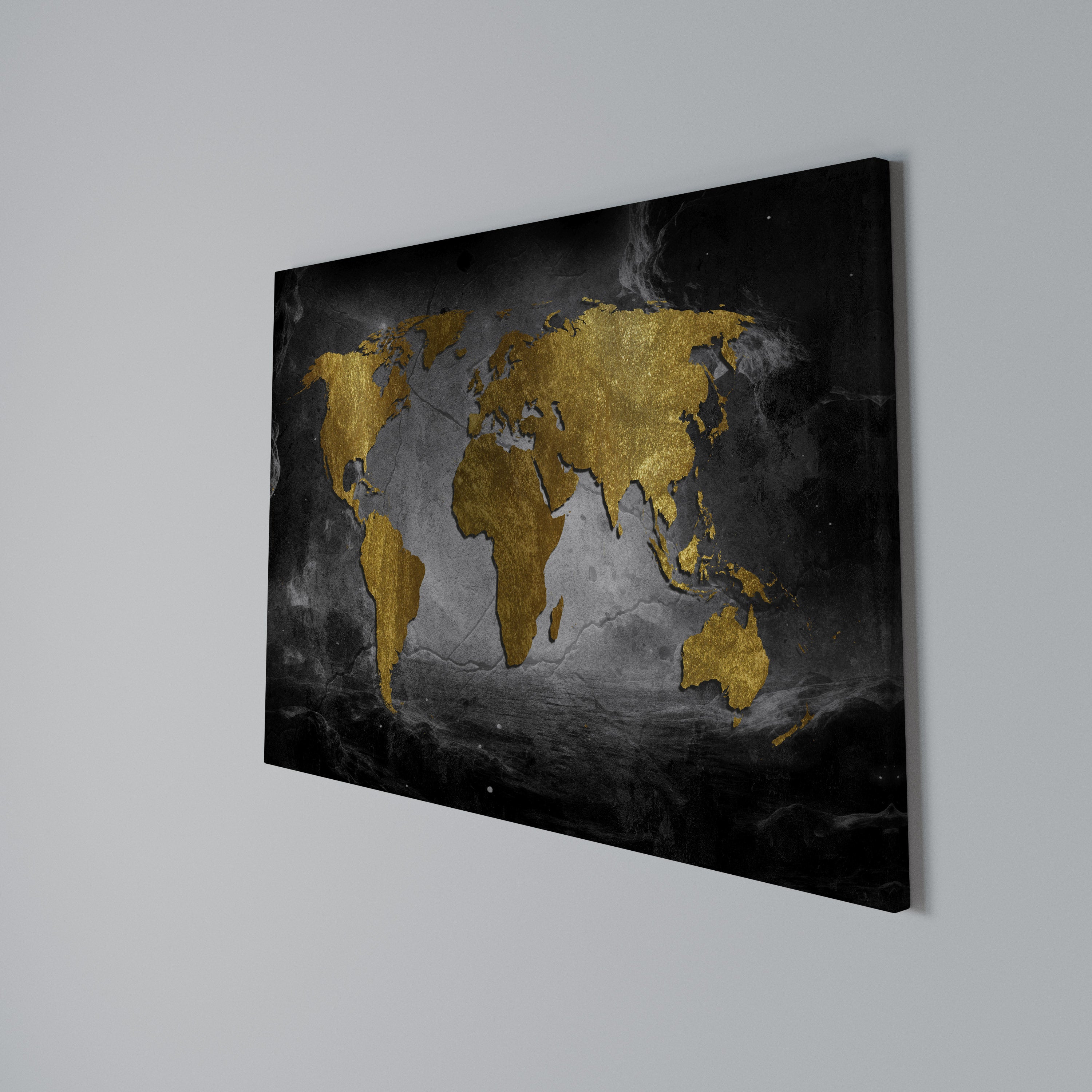 DARK WORLDVIEW Poziomy obraz na płótnie