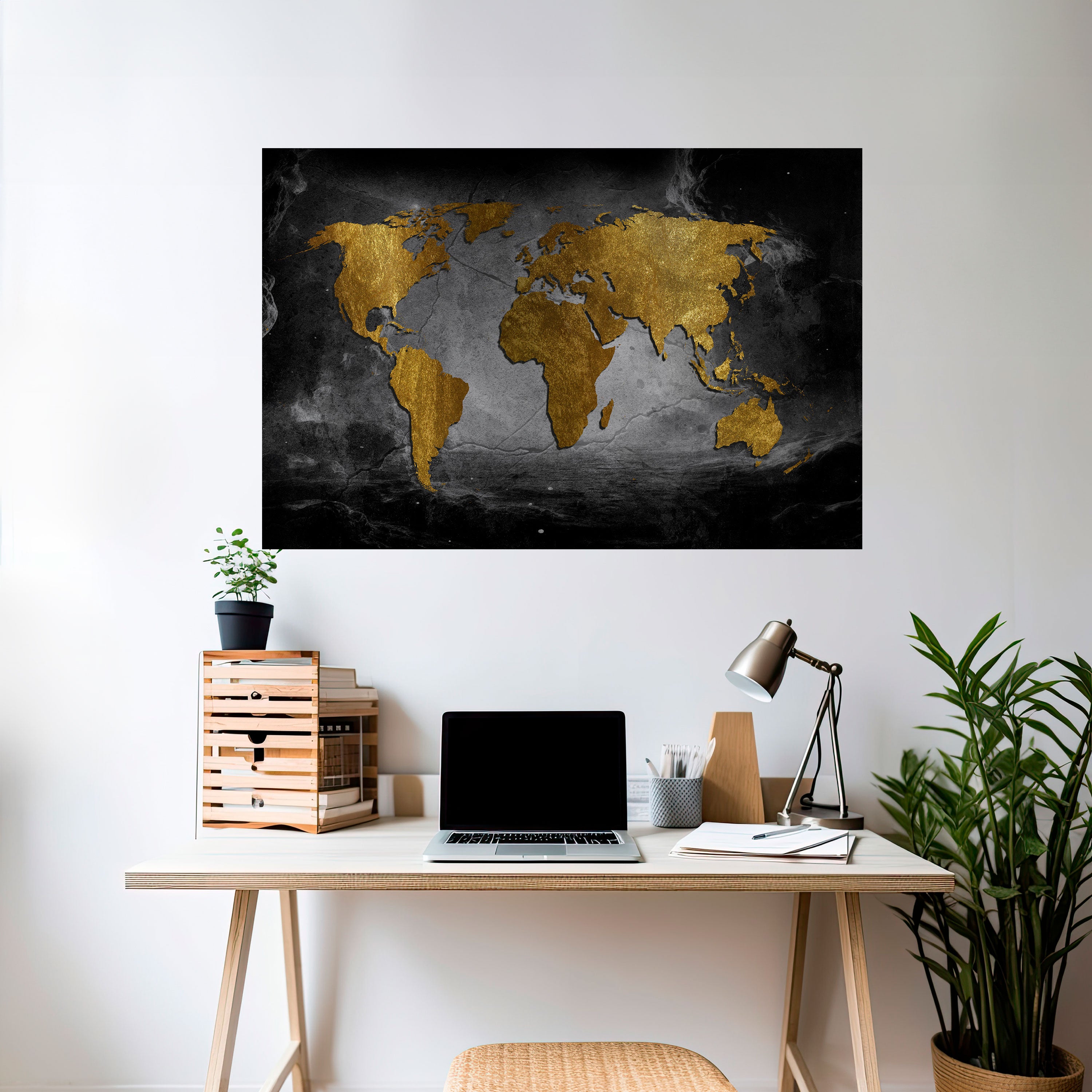 DARK WORLDVIEW Naklejka/Plakat poziomy