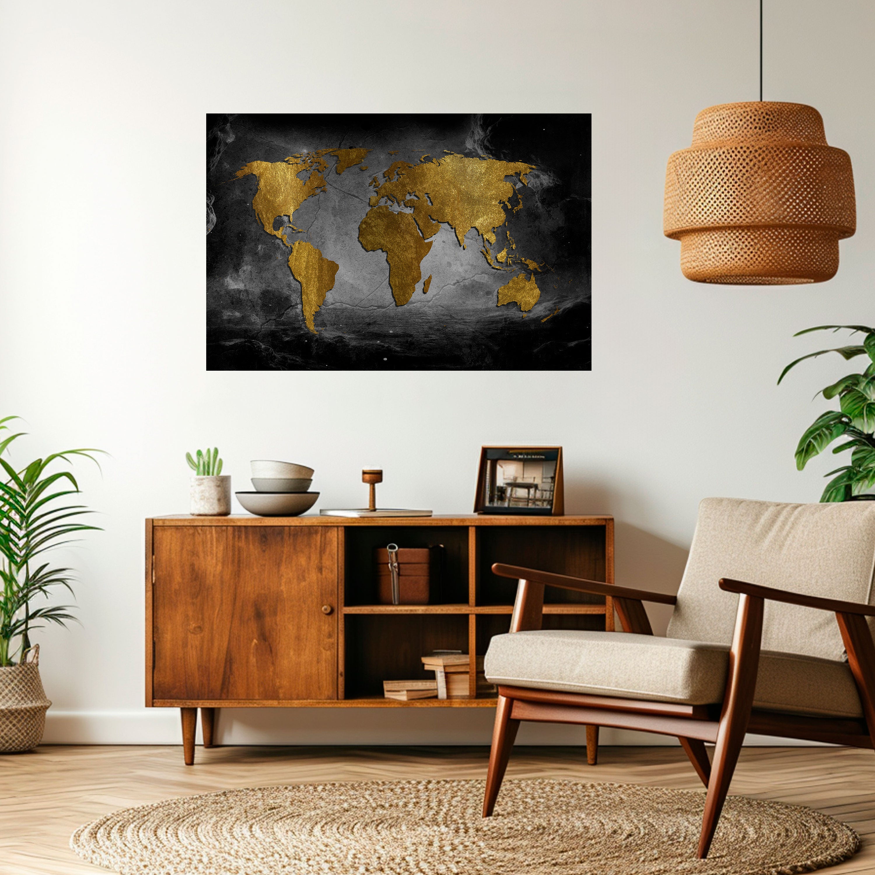 DARK WORLDVIEW Naklejka/Plakat poziomy