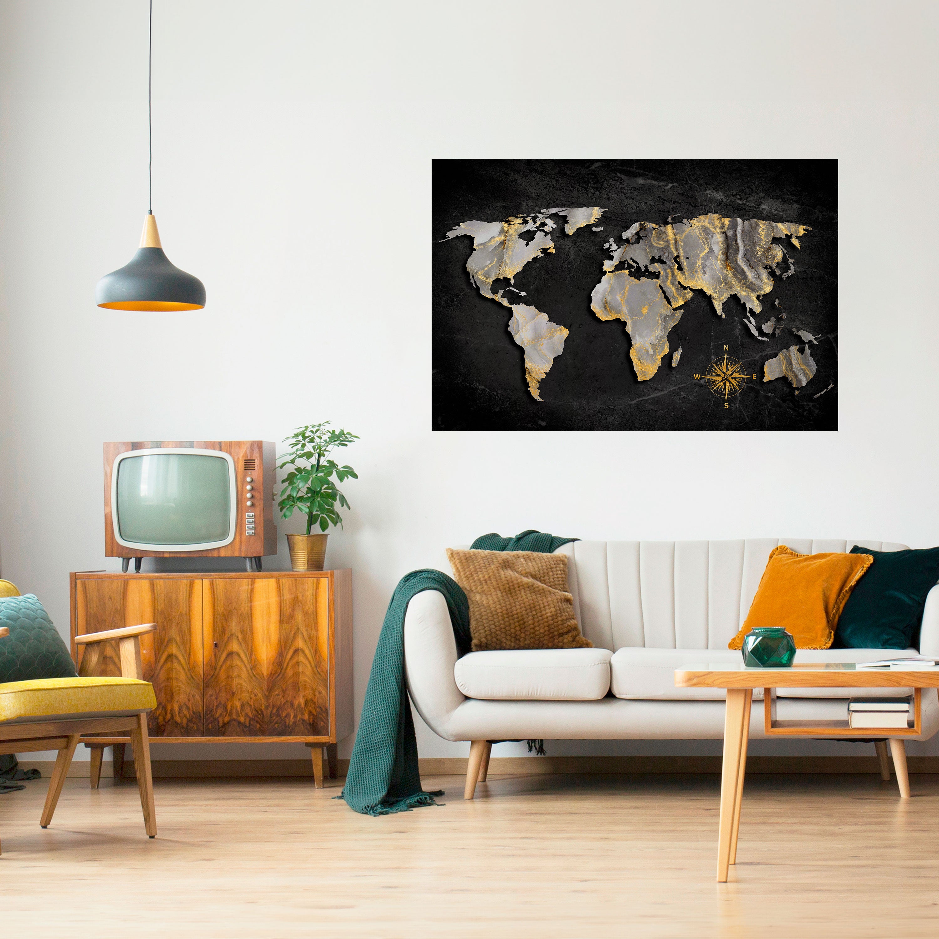 ELEGANT WORLDWIDE Naklejka/Plakat poziomy