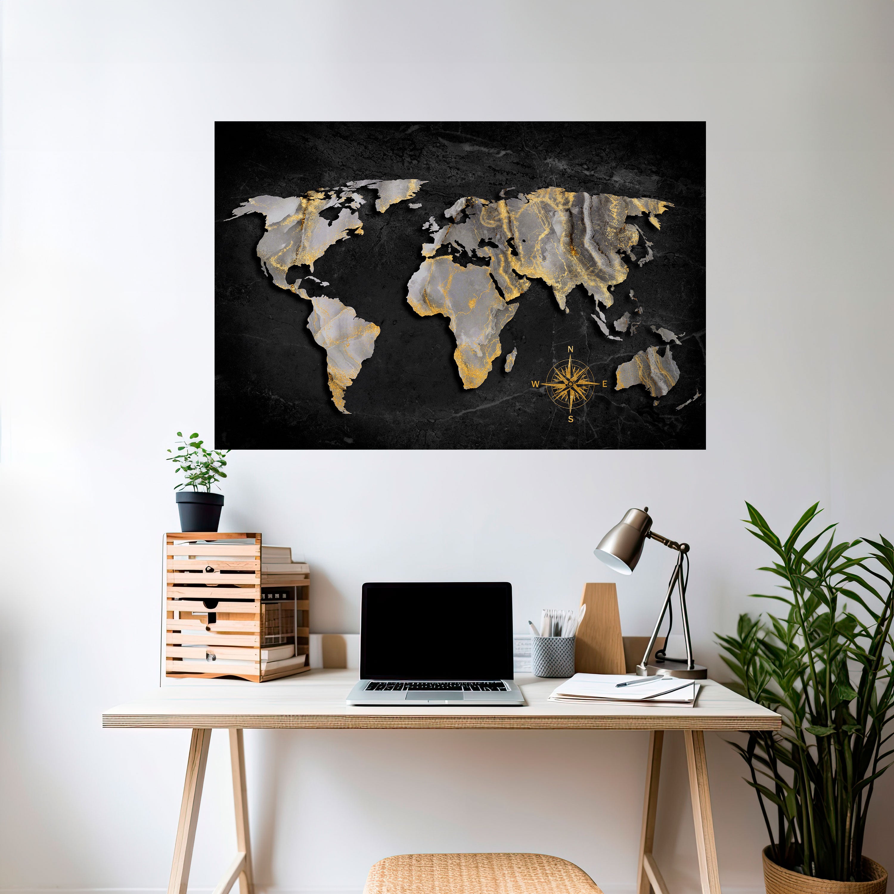 ELEGANT WORLDWIDE Naklejka/Plakat poziomy