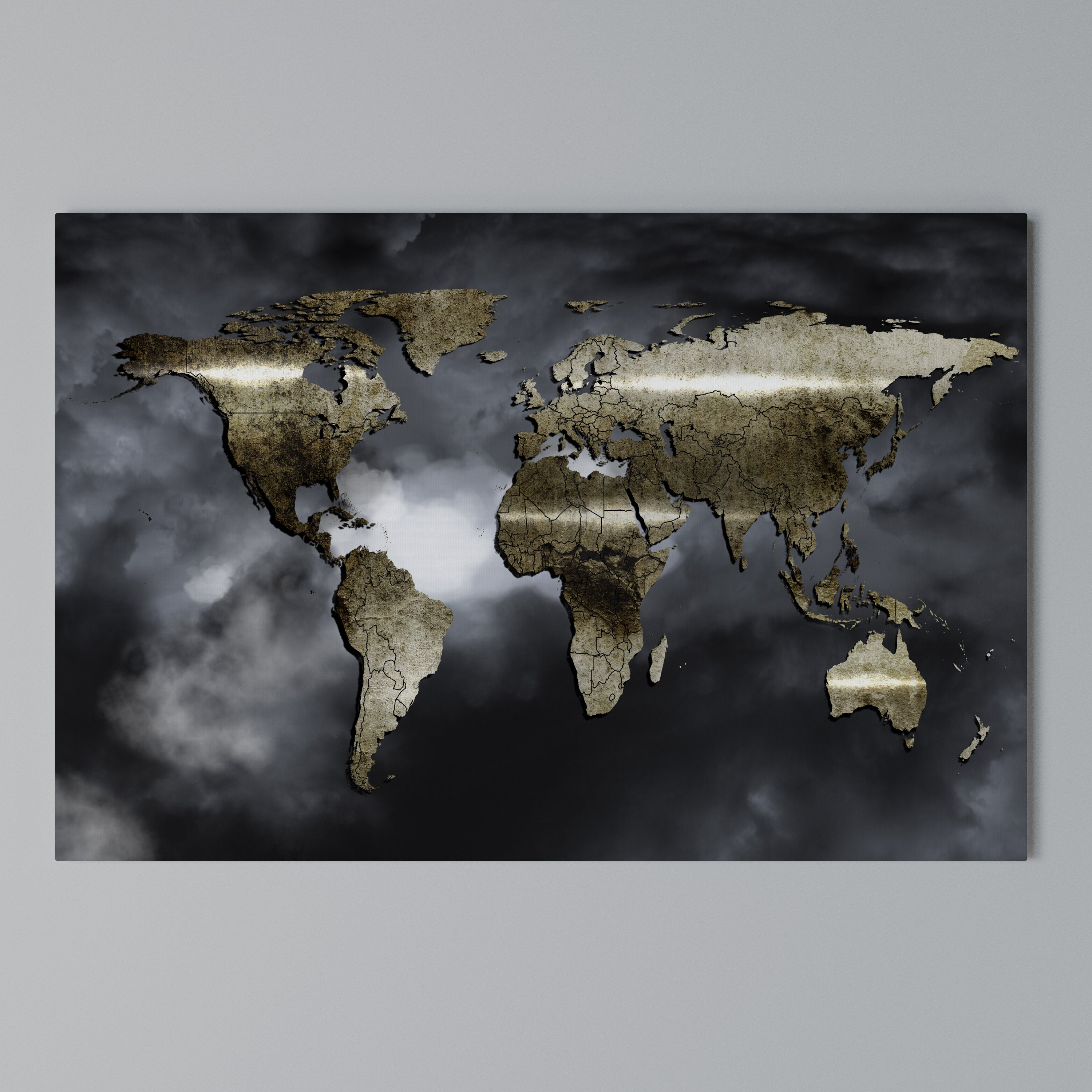 GOLDEN EARTH REVERIE Poziomy obraz na płótnie