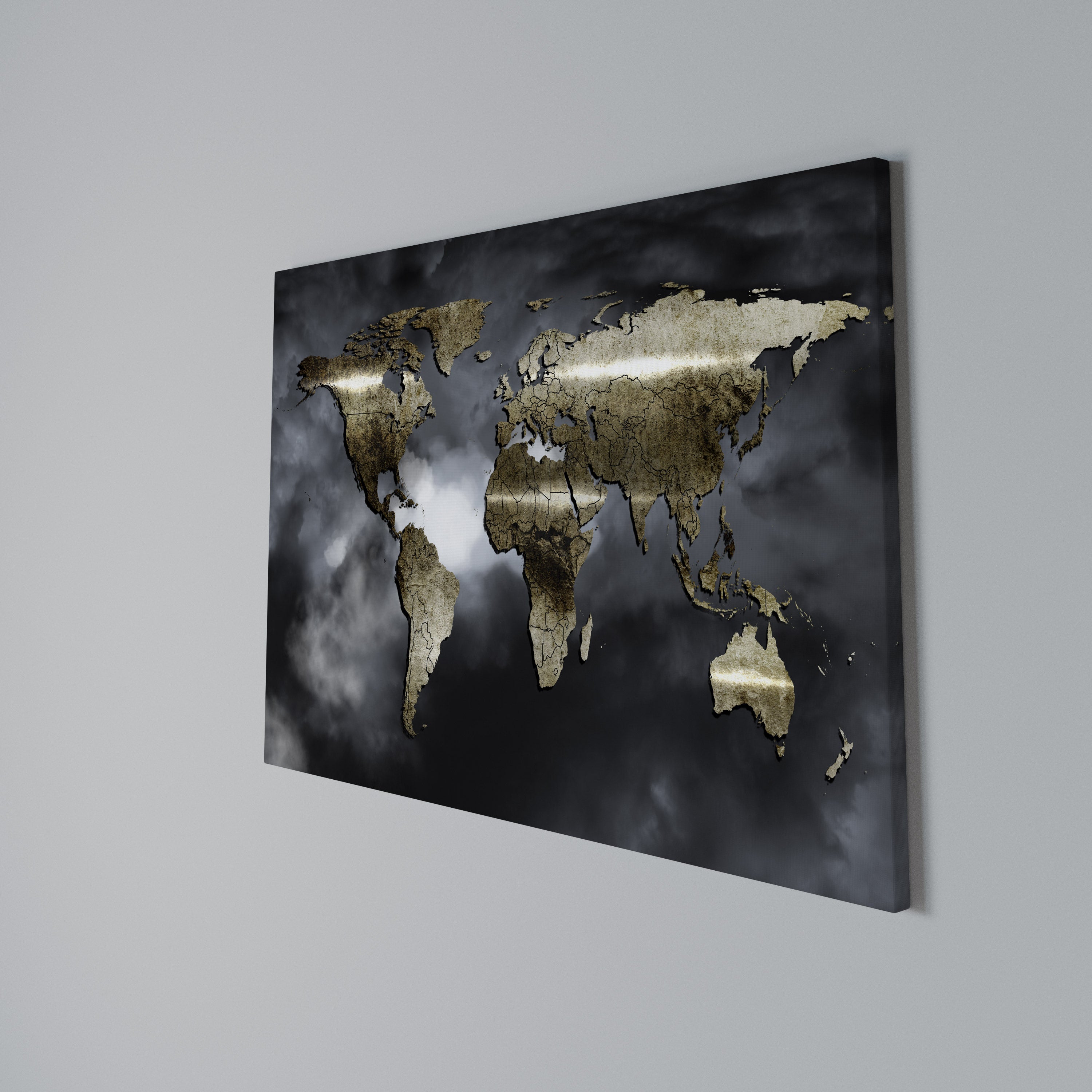 GOLDEN EARTH REVERIE Poziomy obraz na płótnie