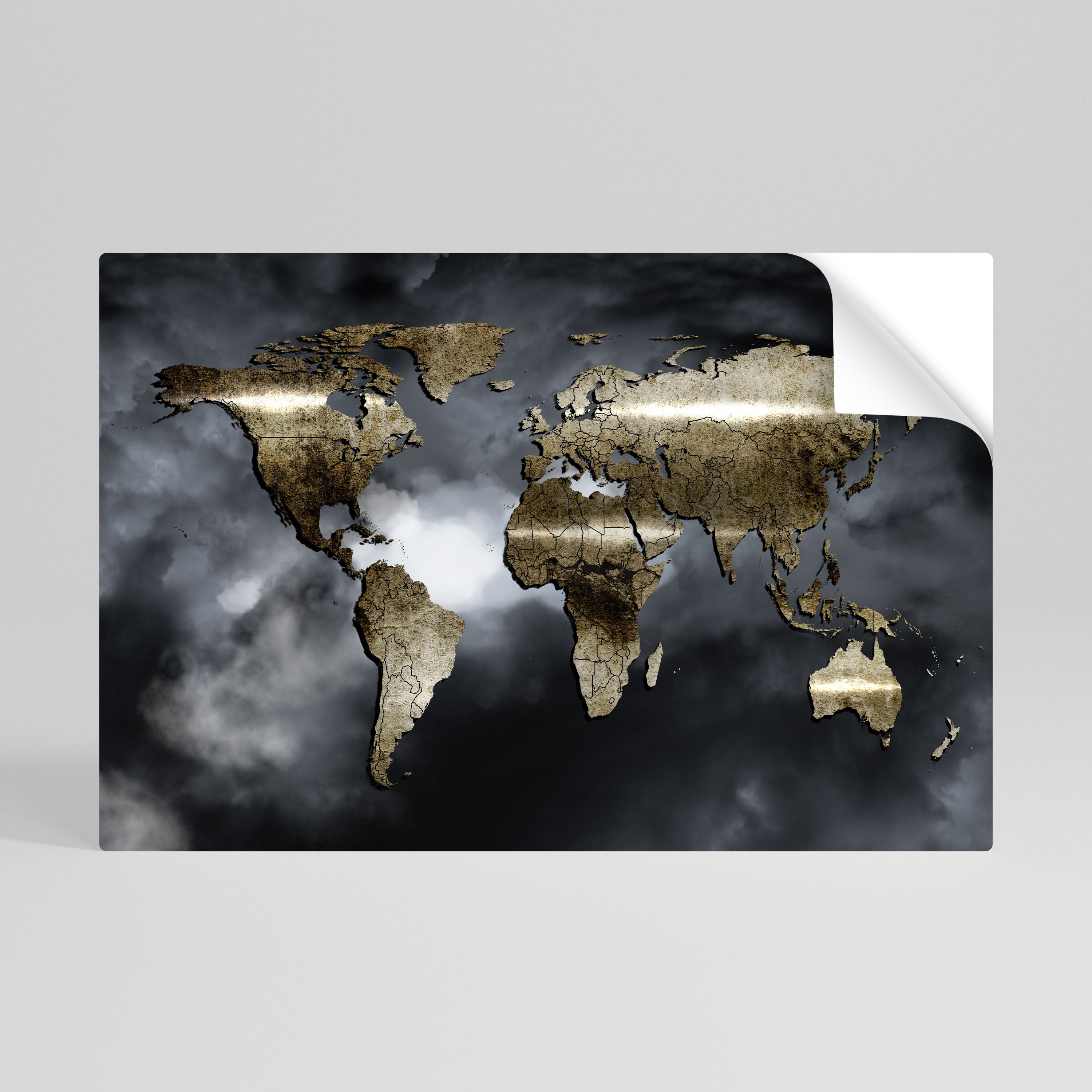 GOLDEN EARTH REVERIE Naklejka/Plakat poziomy