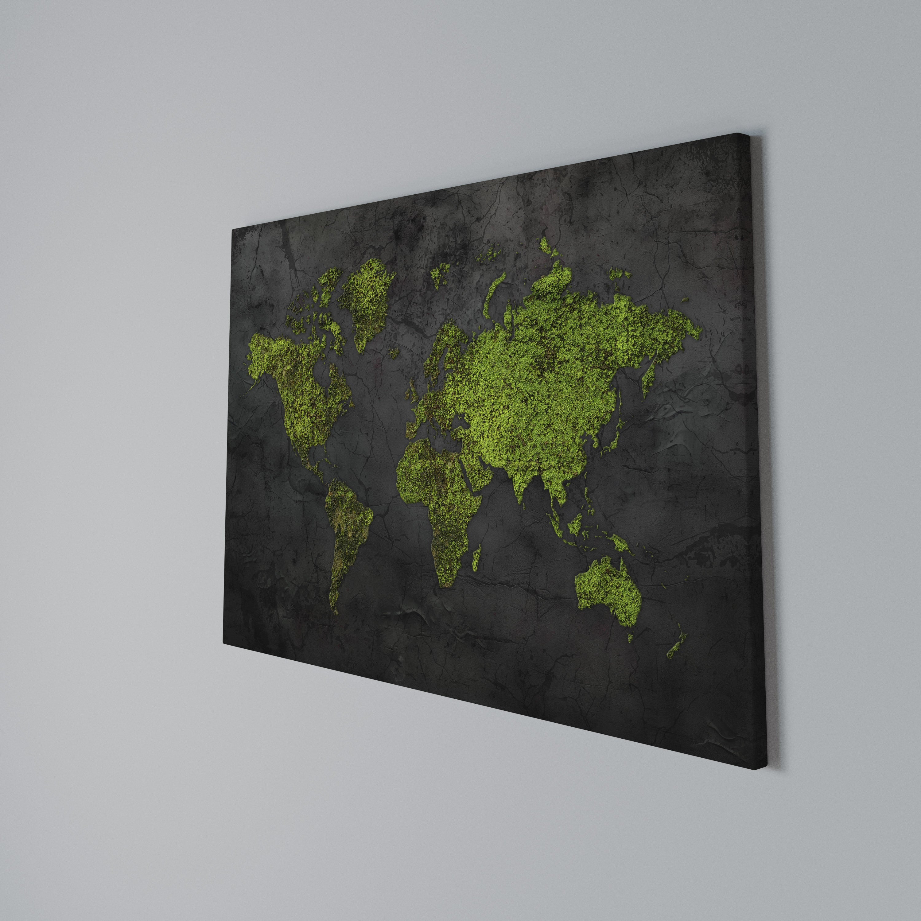 GREENER LANDS EMBRACED Poziomy obraz na płótnie