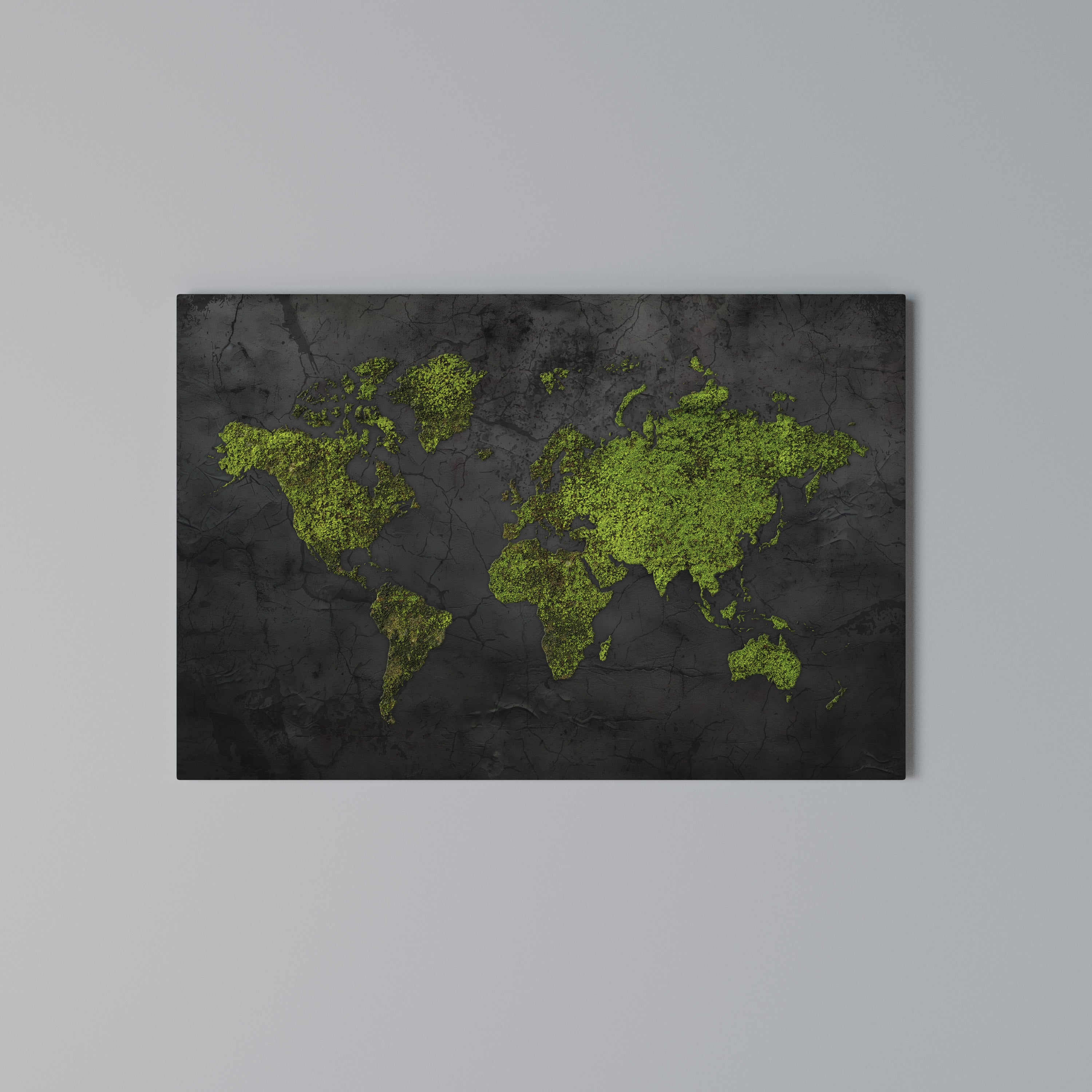 GREENER LANDS EMBRACED Poziomy obraz na płótnie