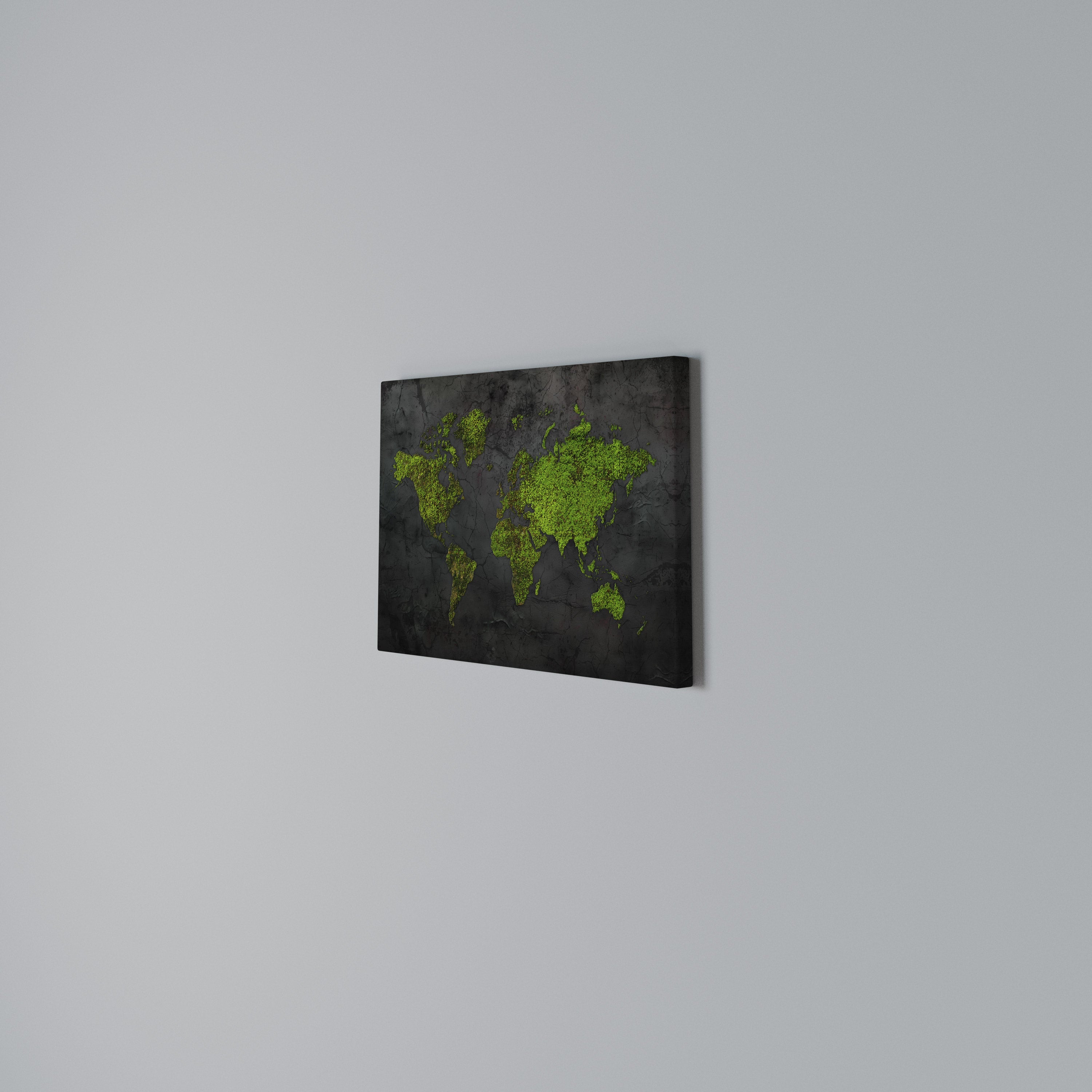 GREENER LANDS EMBRACED Poziomy obraz na płótnie