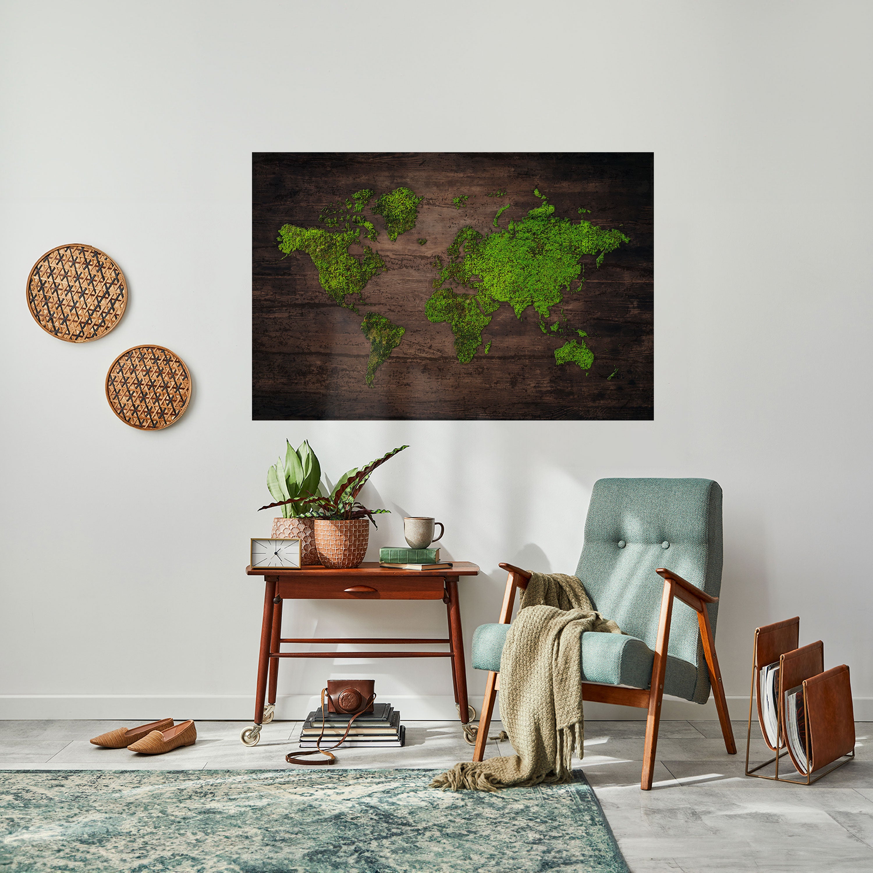 GREEN EARTH VISION Naklejka/Plakat poziomy
