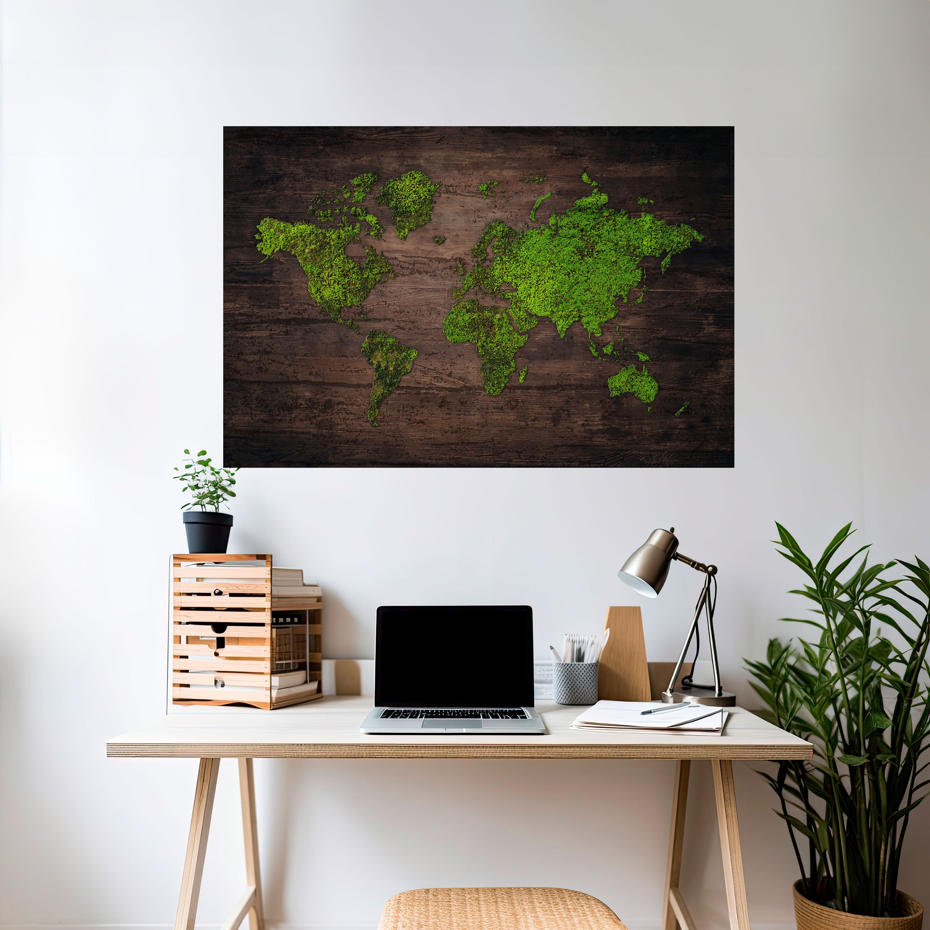 GREEN EARTH VISION Naklejka/Plakat poziomy