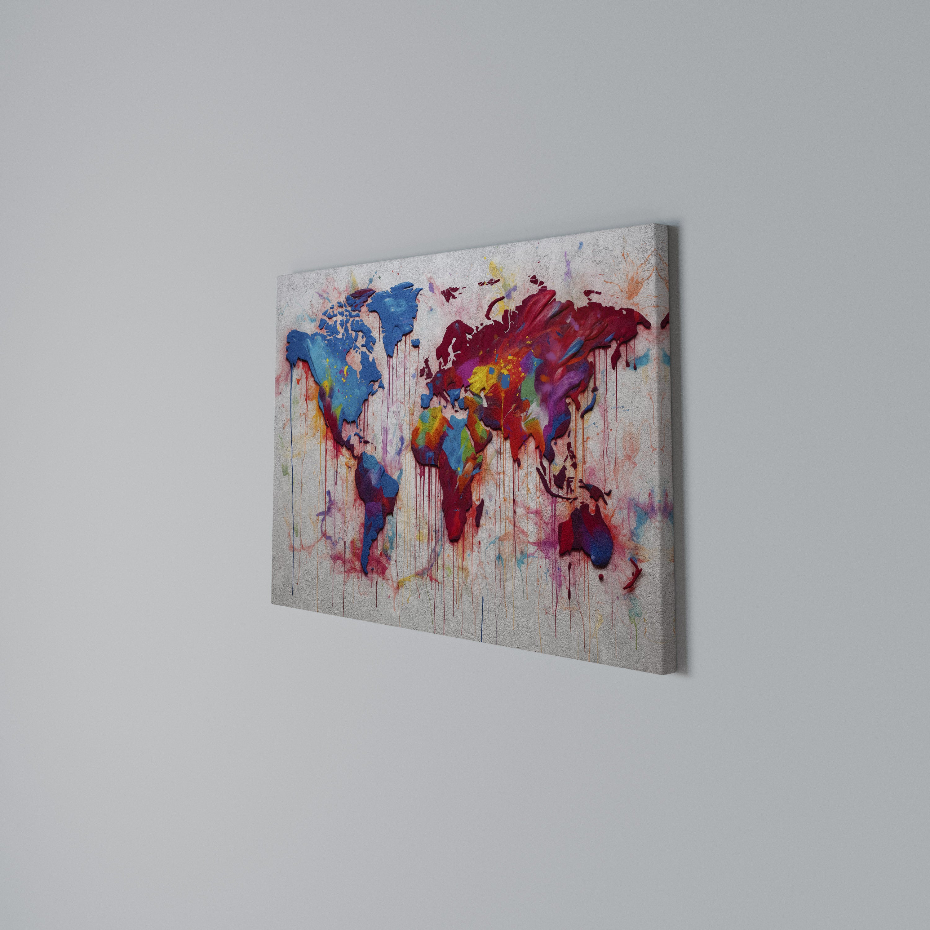 ARTISTIC ATLAS Poziomy obraz na płótnie
