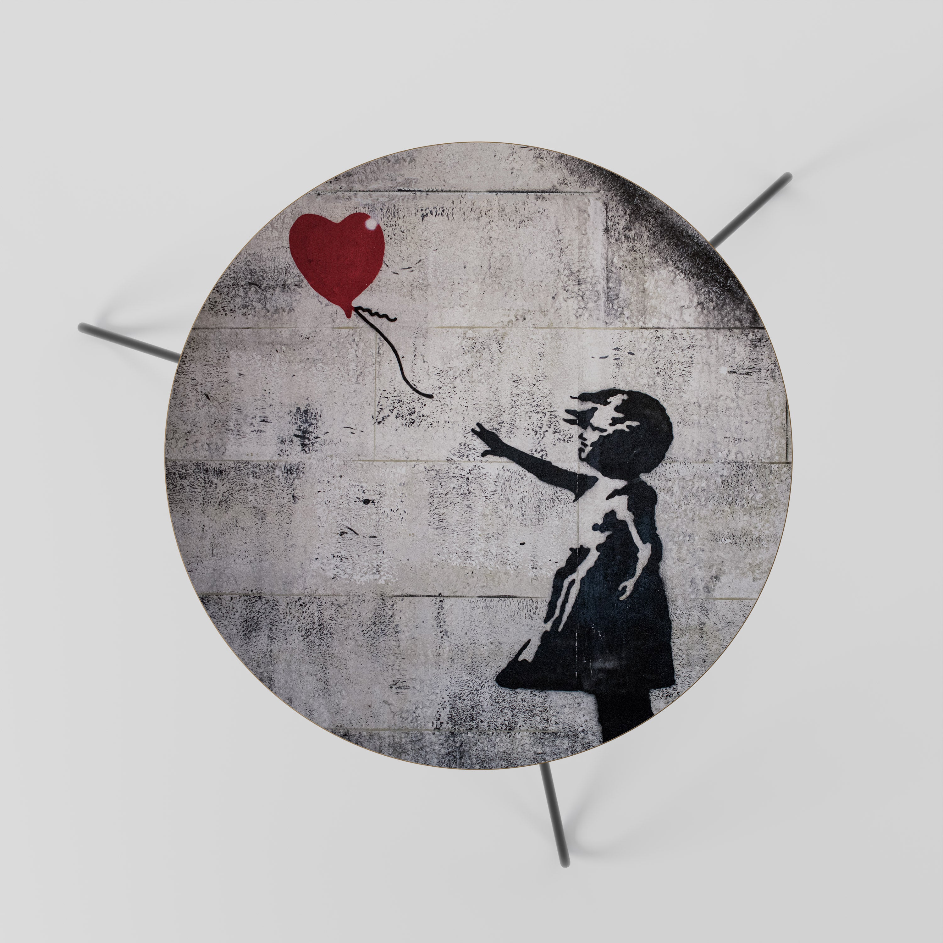BALLON GIRL (BANKSY) Stolik kawowy mały