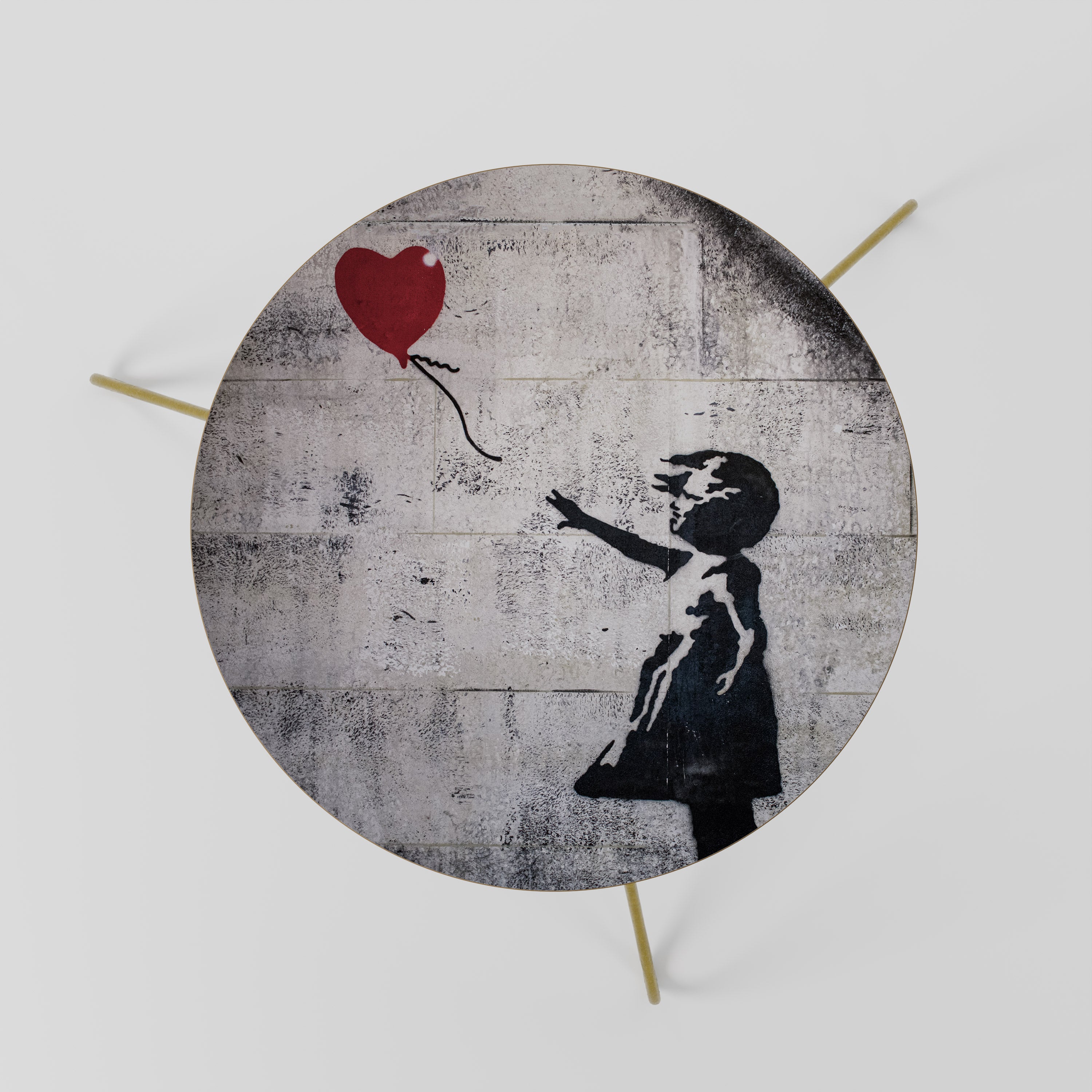 BALLON GIRL (BANKSY) Stolik kawowy mały