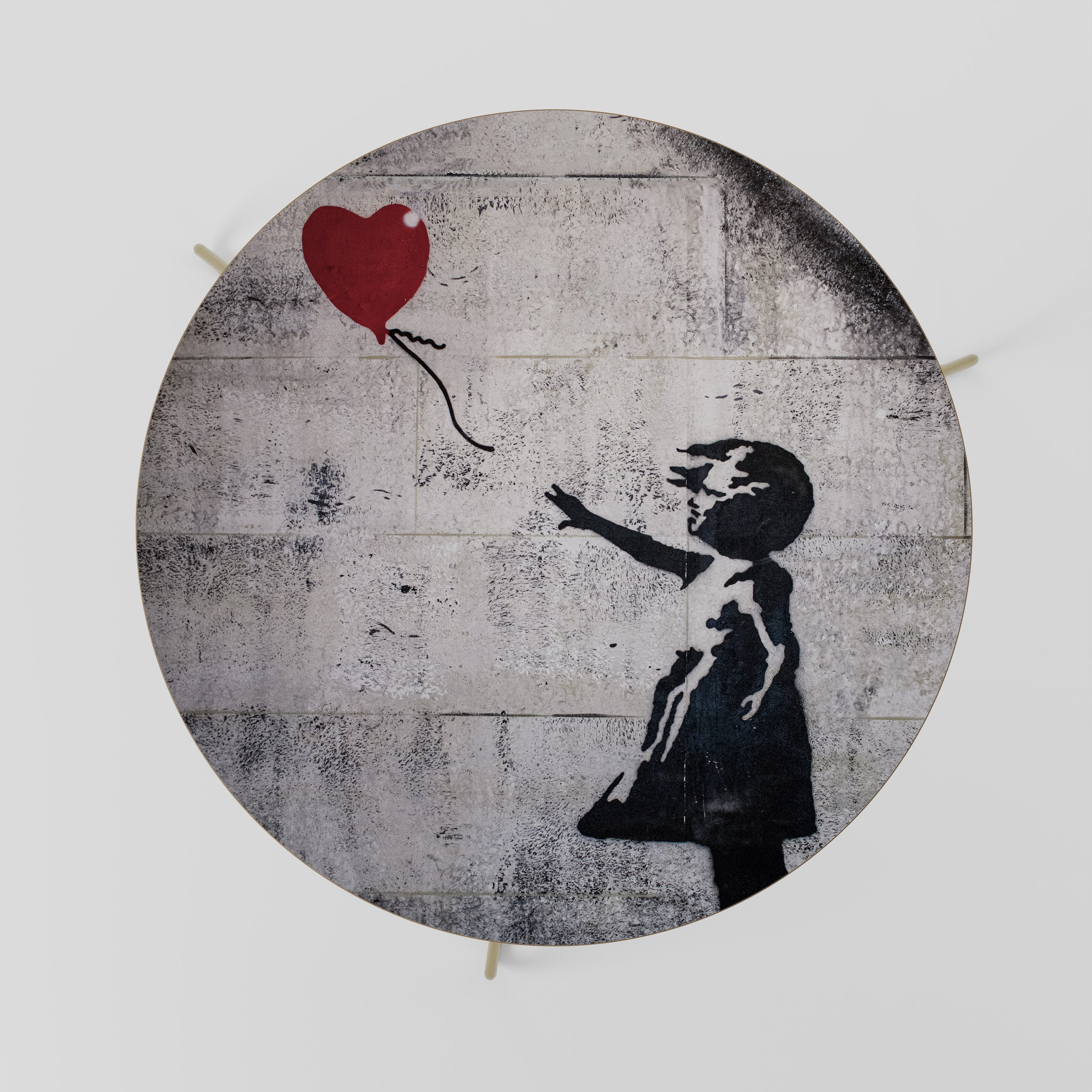 BALLON GIRL (BANKSY) Stolik kawowy duży