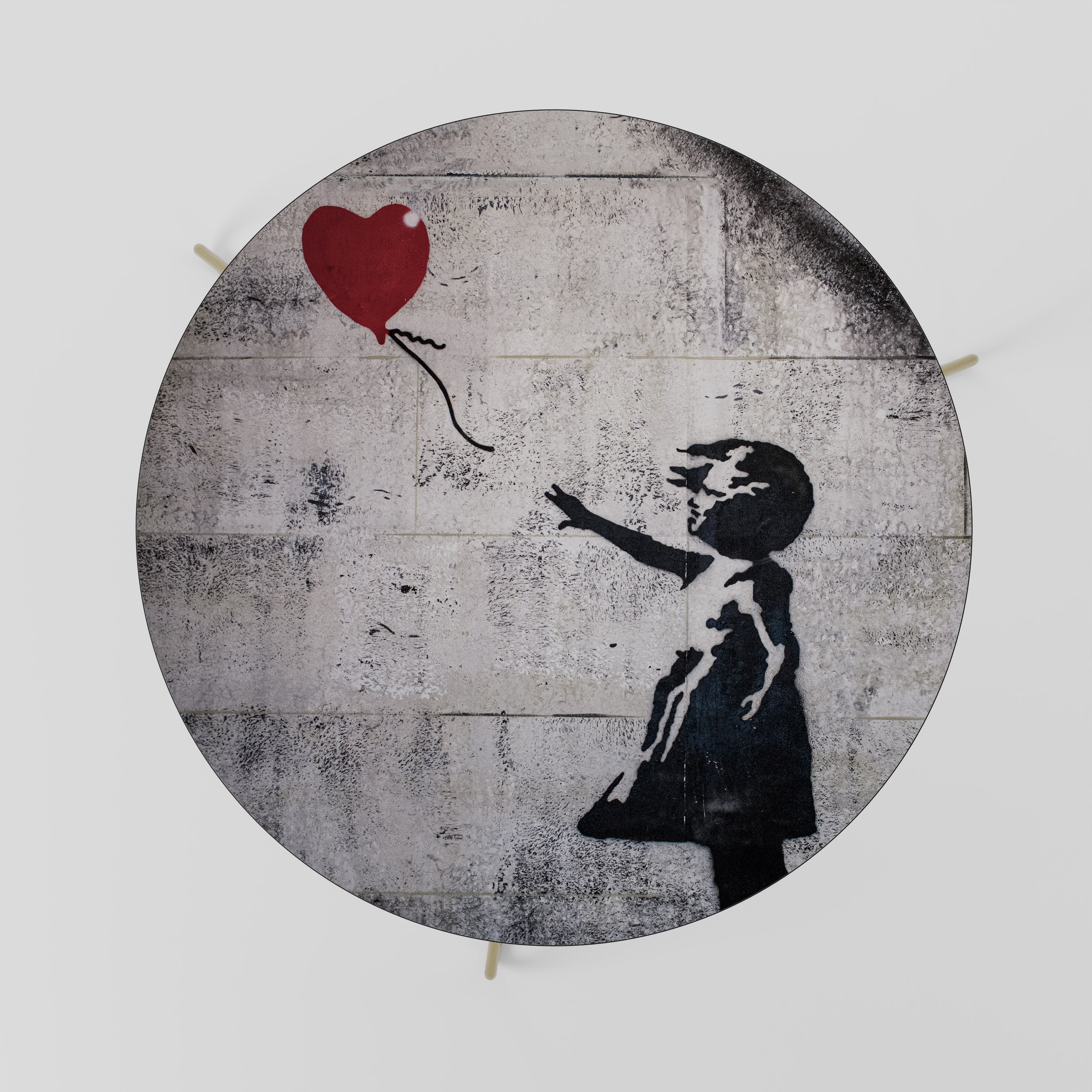BALLON GIRL (BANKSY) Stolik kawowy duży