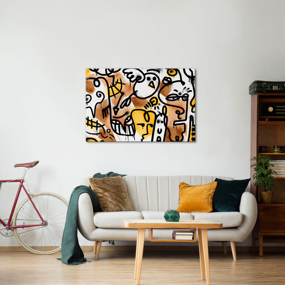 URBAN CANVAS Poziomy obraz na płótnie