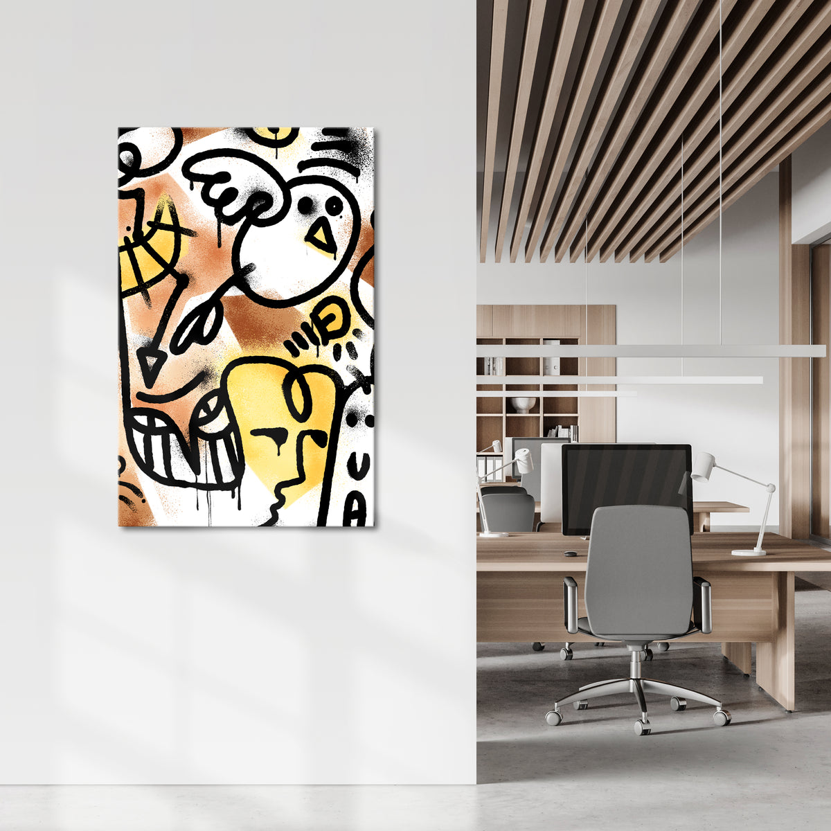 URBAN CANVAS Pionowy obraz na płótnie