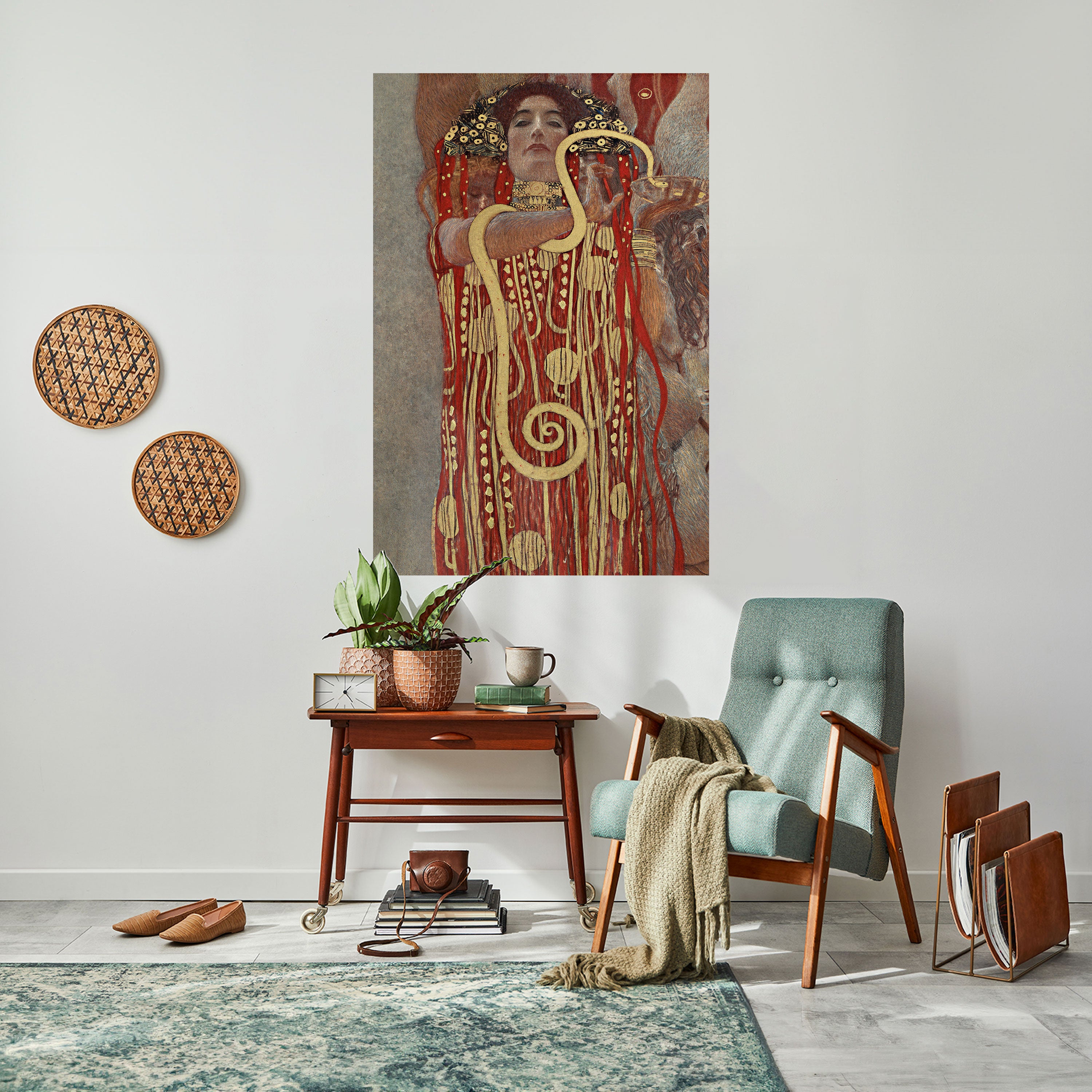 HYGIEIA BY KLIMT Naklejka/Plakat pionowy