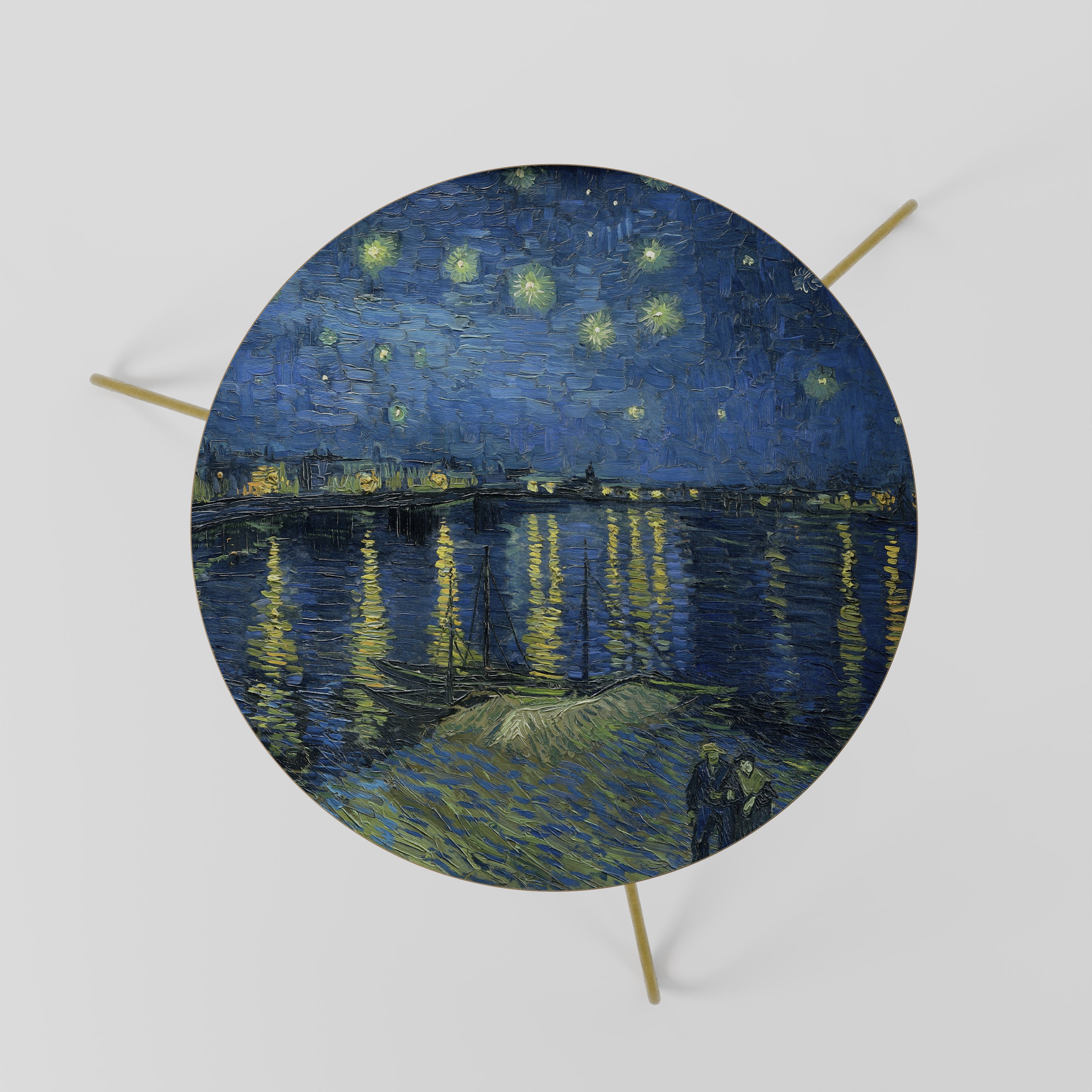 STARRY NIGHT OVER THE RHONE Stolik kawowy mały