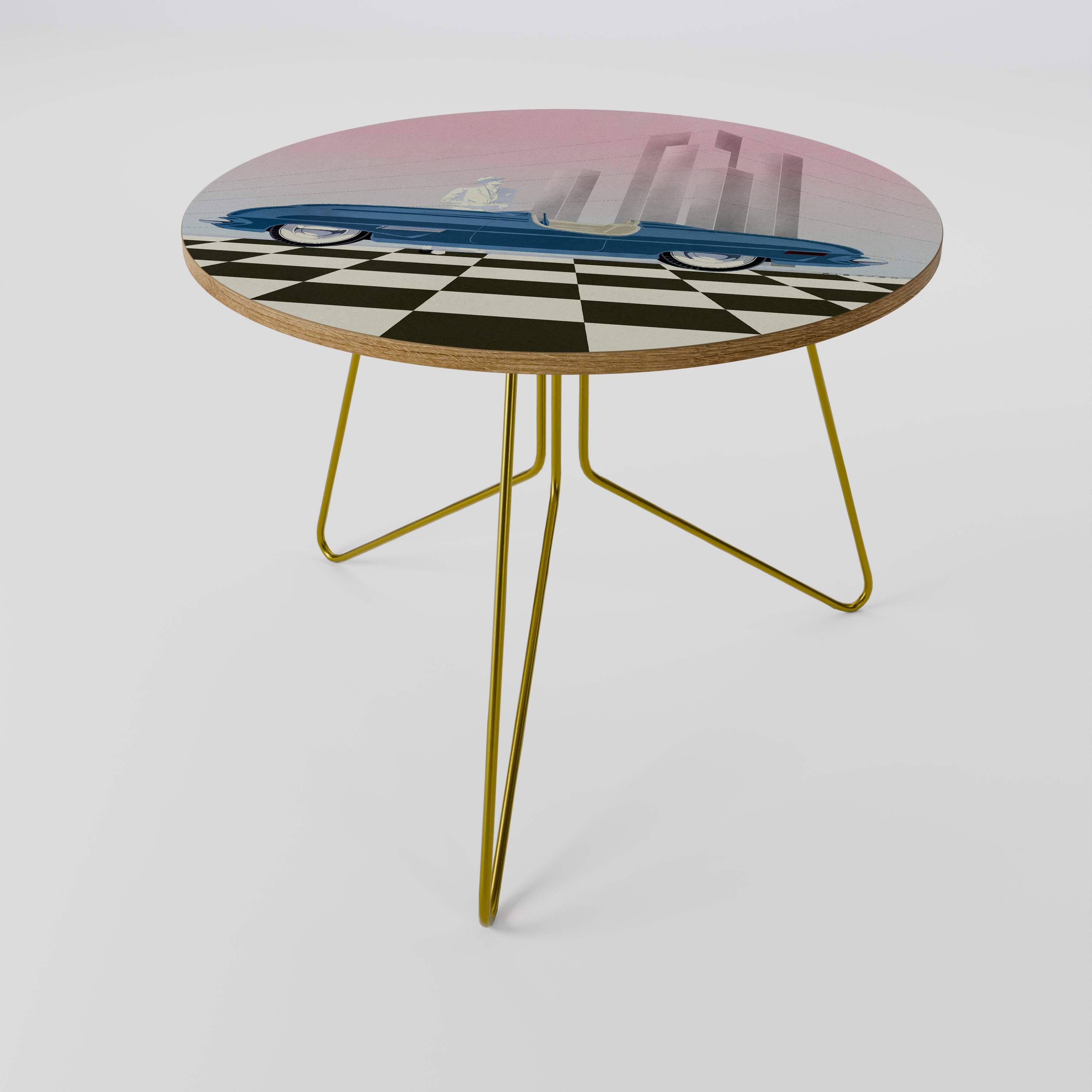 BLUE ROADSTER Stolik kawowy duży