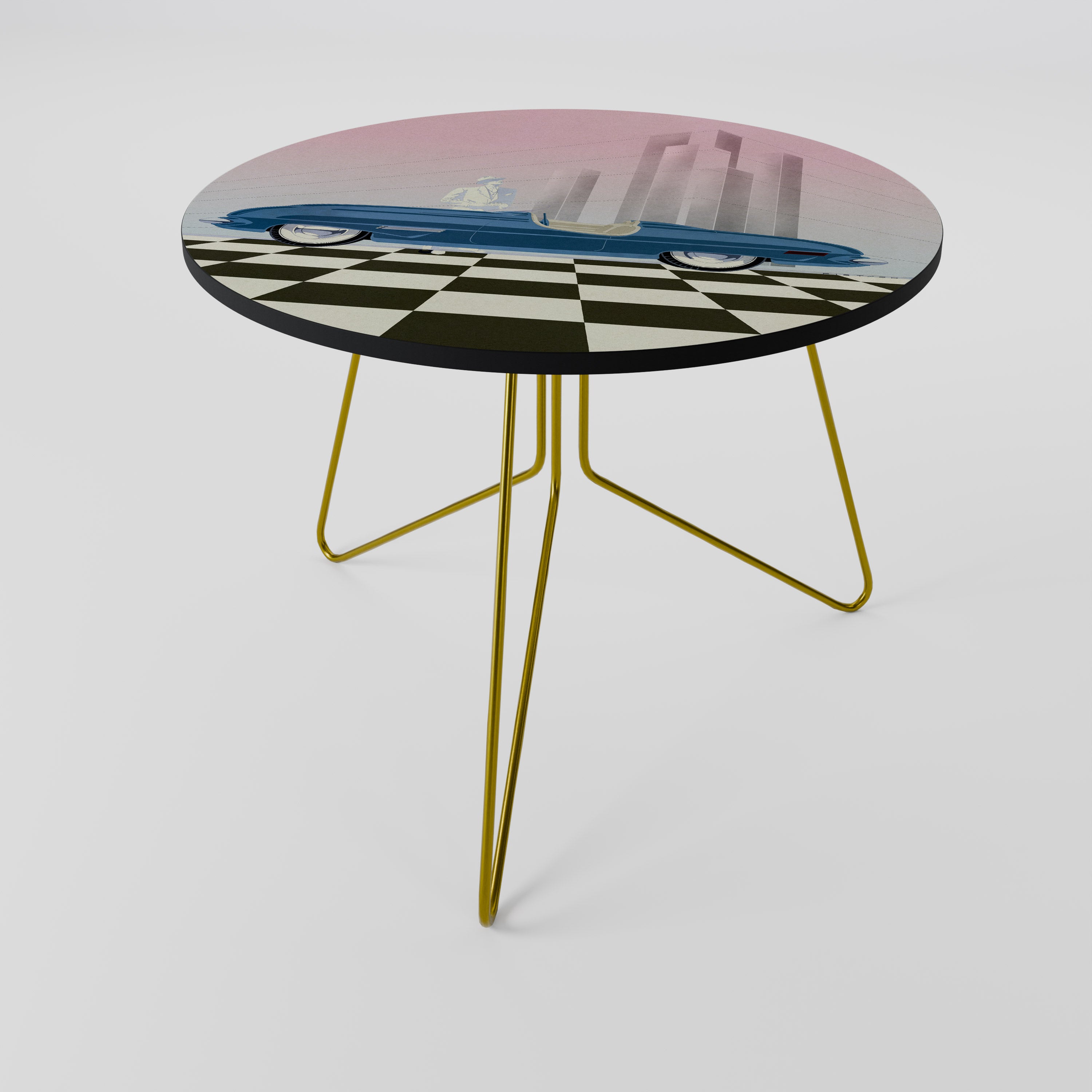 BLUE ROADSTER Stolik kawowy duży