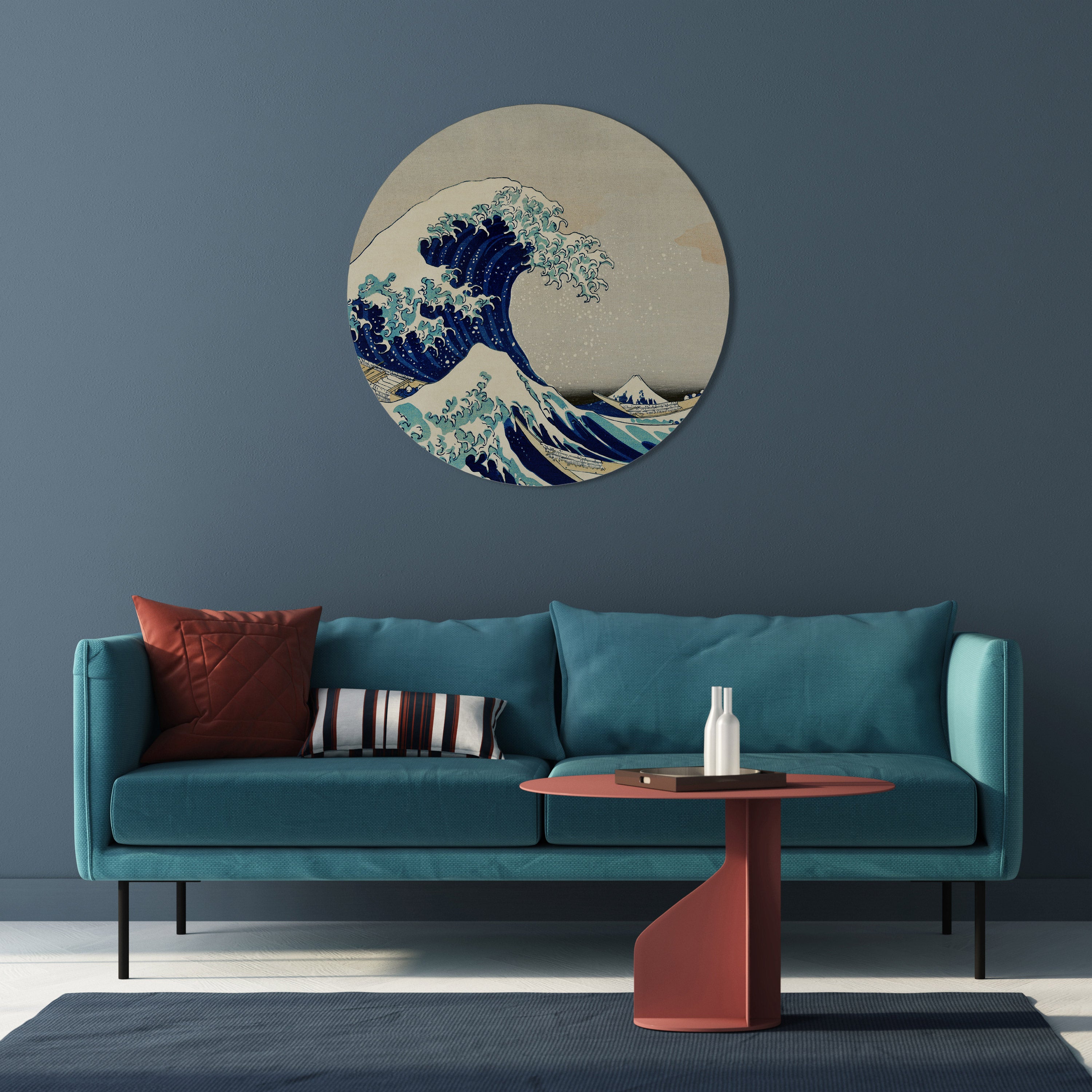 THE GREAT WAVE Obraz okrągły