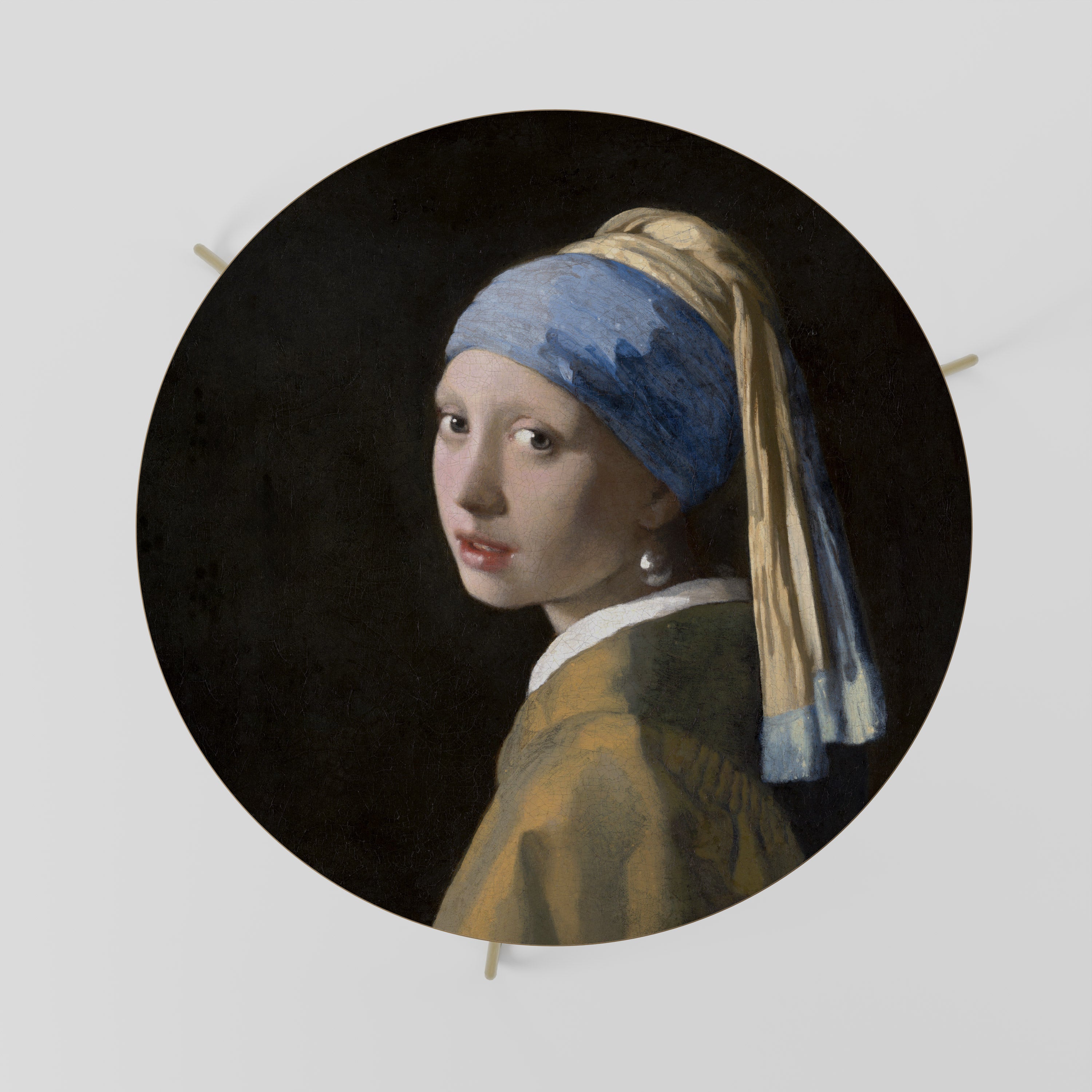 GIRL WITH A PEARL EARING Stolik kawowy duży