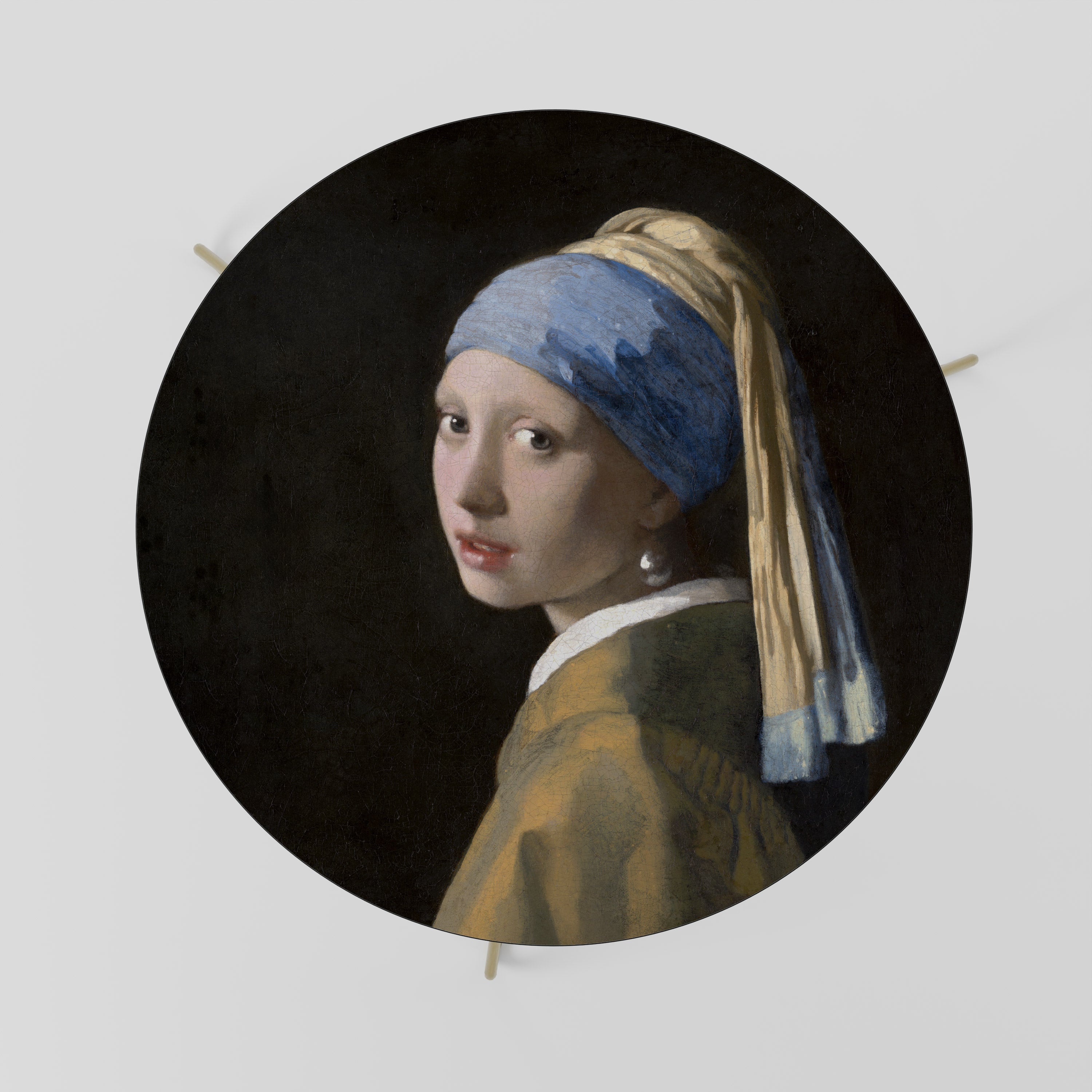 GIRL WITH A PEARL EARING Stolik kawowy duży