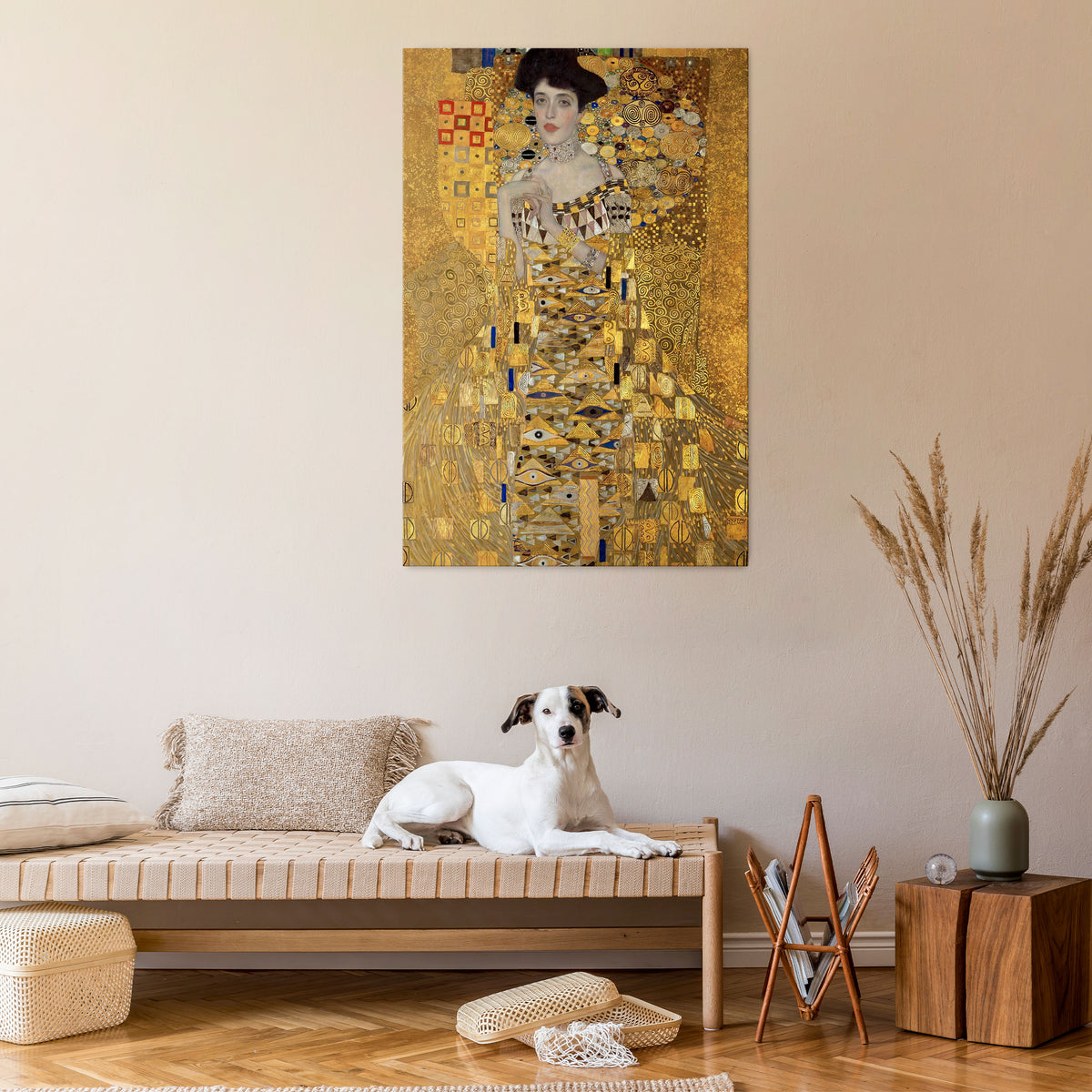 PORTRAIT OF ADELE Pionowy obraz na płótnie