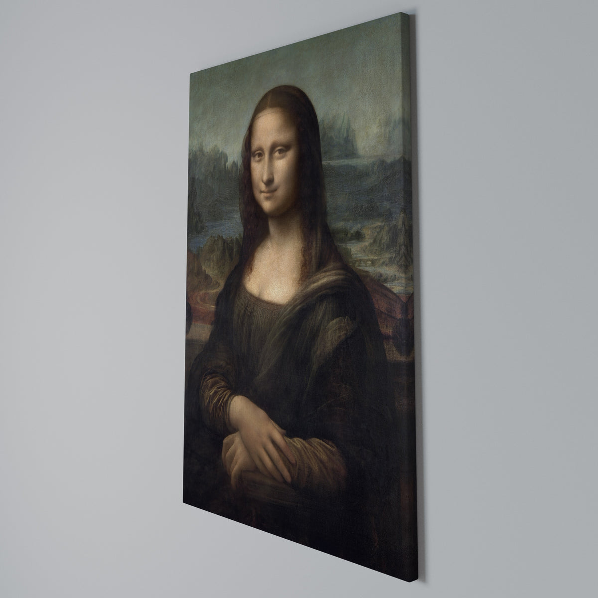 MONA LISA Pionowy obraz na płótnie