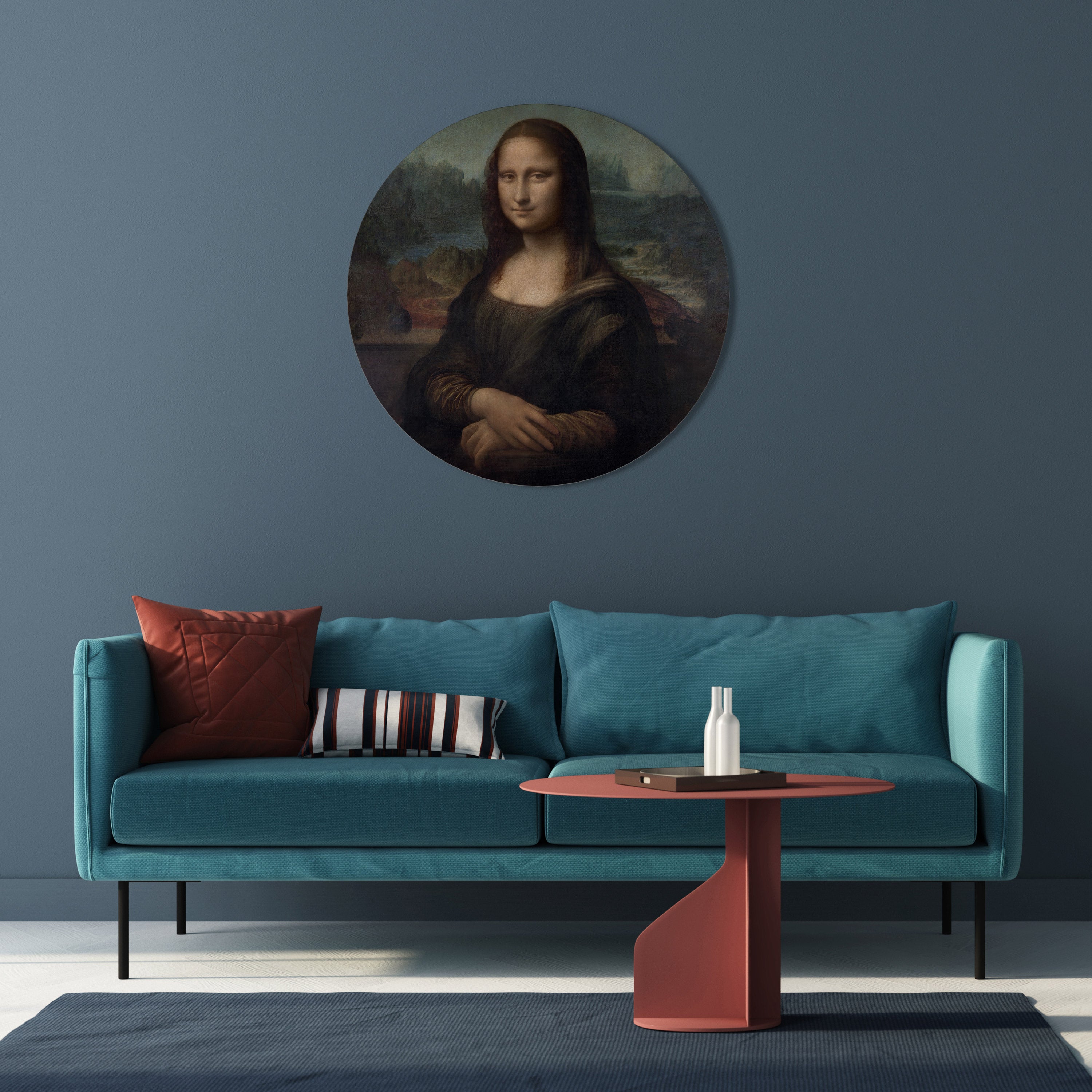 MONA LISA Obraz okrągły
