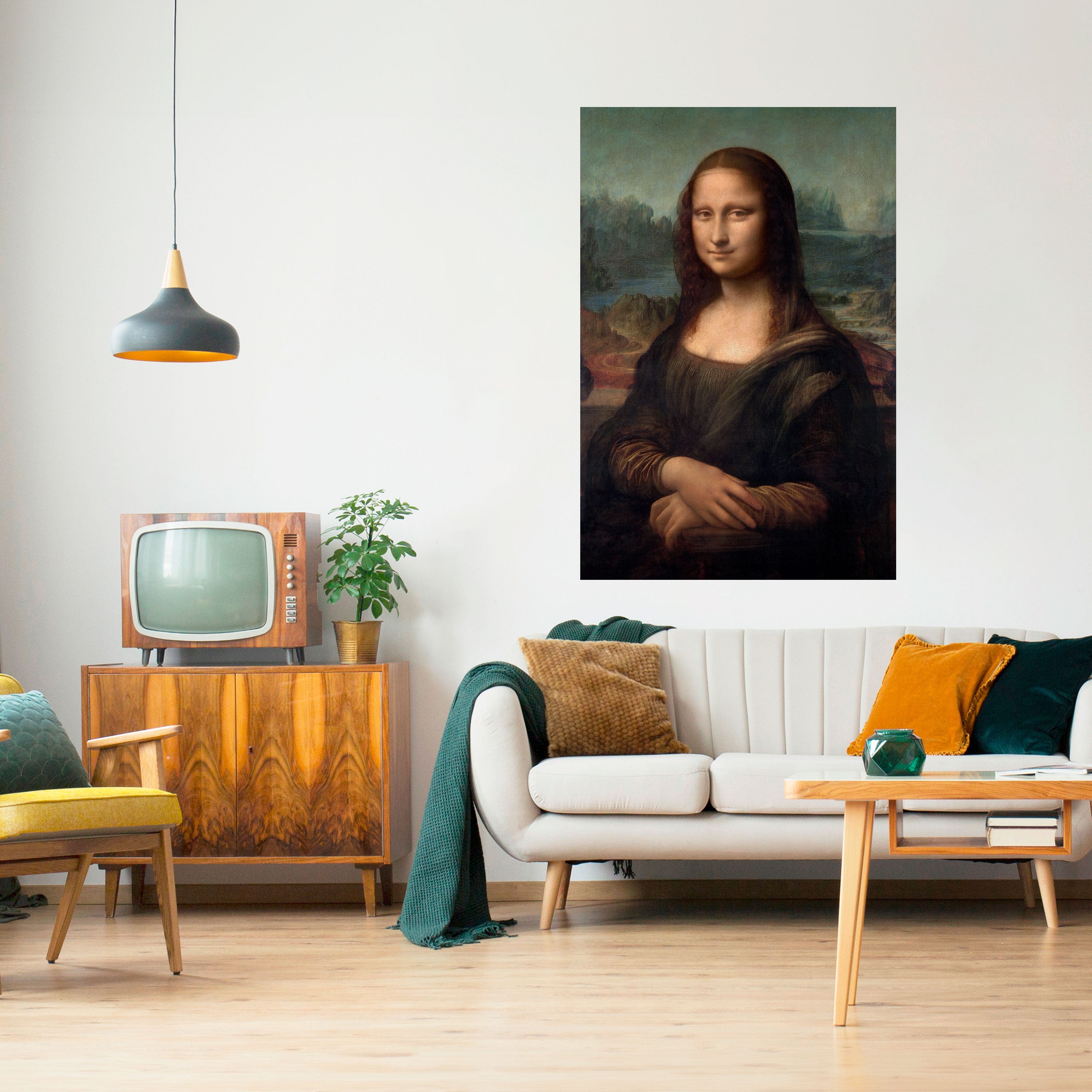 MONA LISA Naklejka/Plakat pionowy
