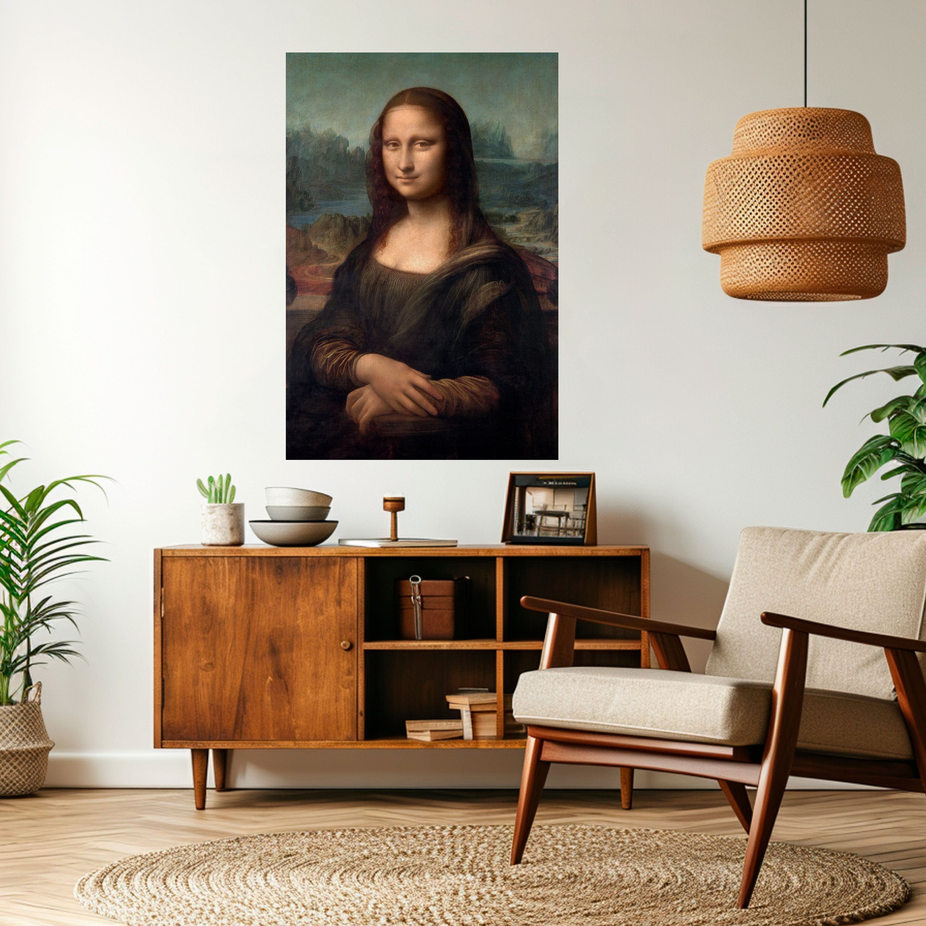 MONA LISA Naklejka/Plakat pionowy