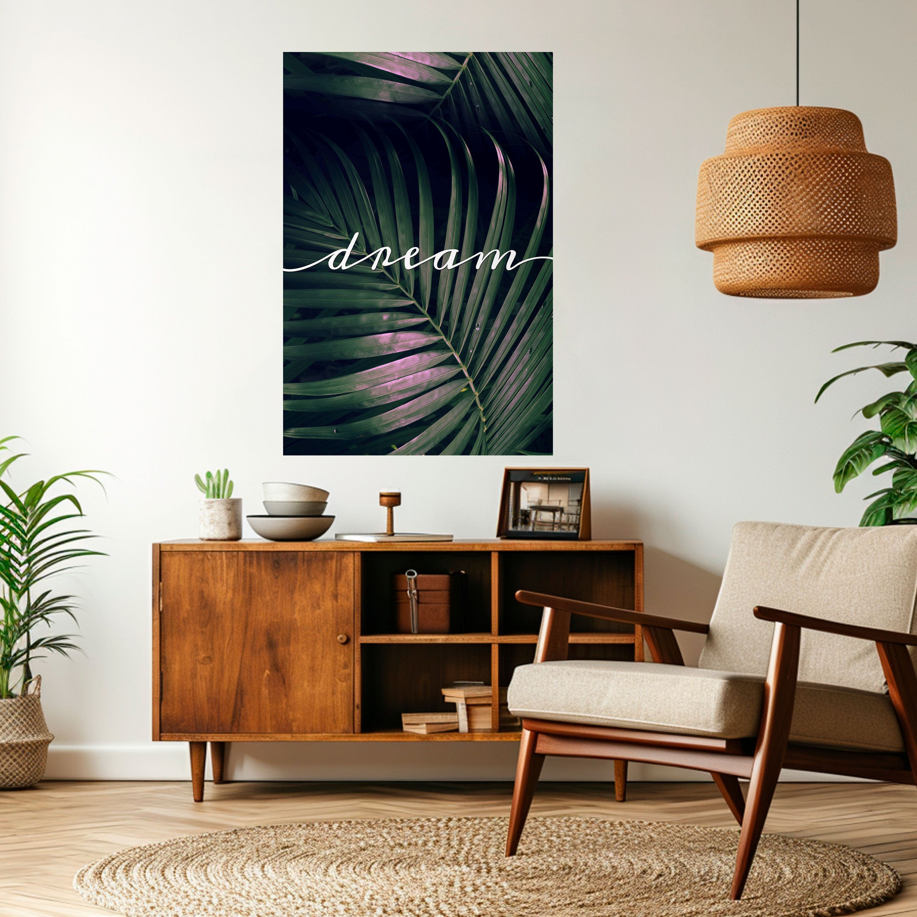 LUSH DREAMSCAPE Naklejka/Plakat pionowy