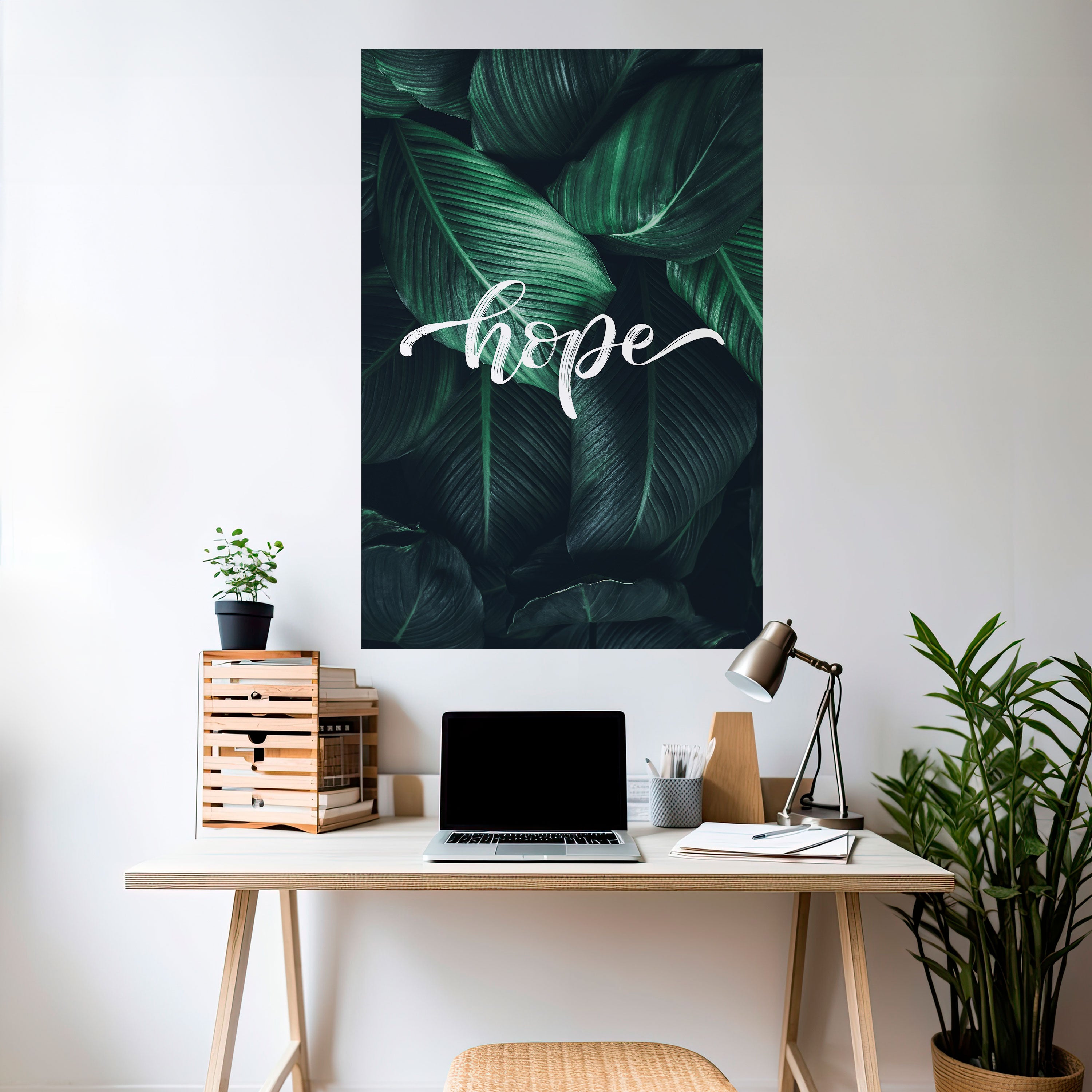 GREEN WHISPERS OF HOPE Naklejka/Plakat pionowy