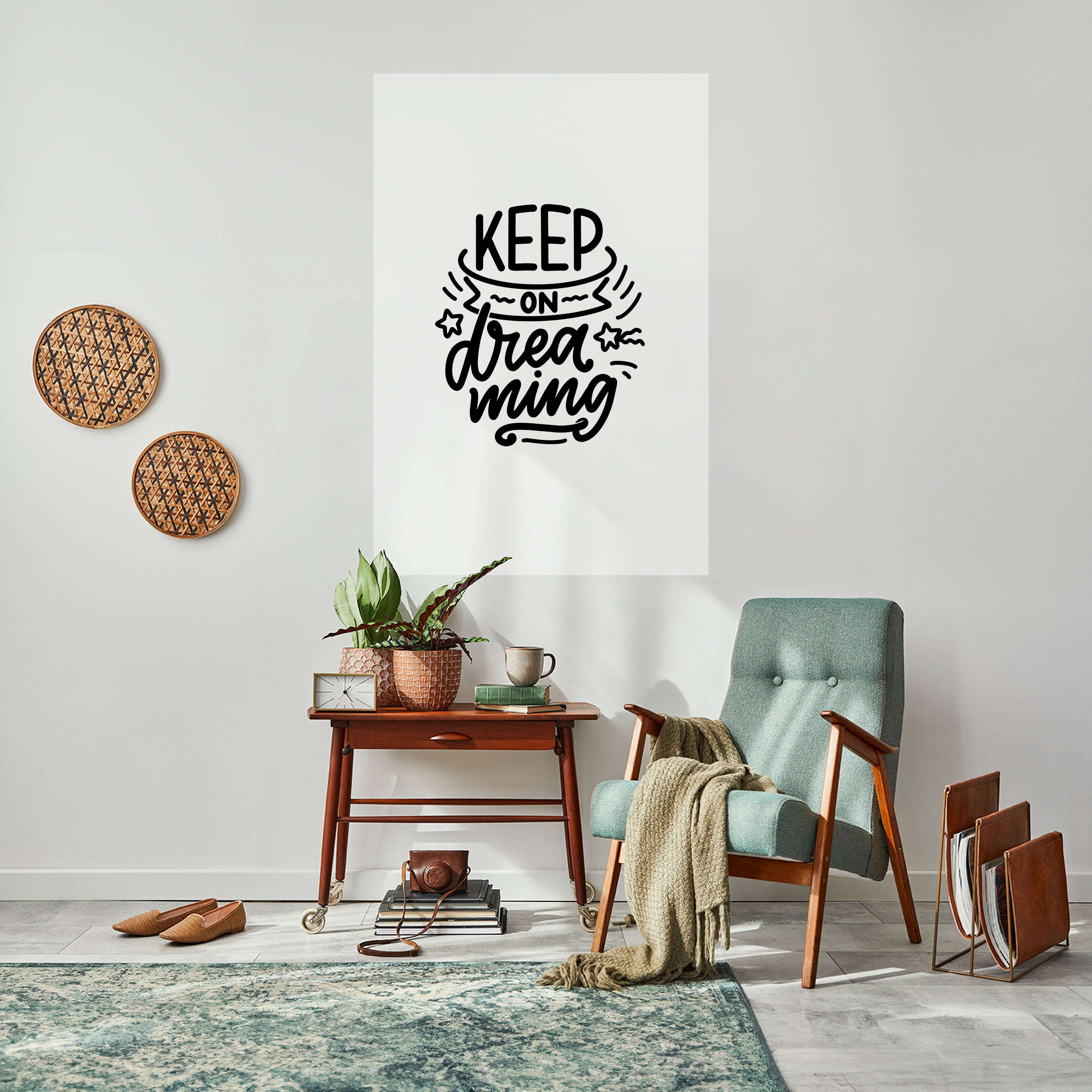 KEEP ON DREAMING Naklejka/Plakat pionowy