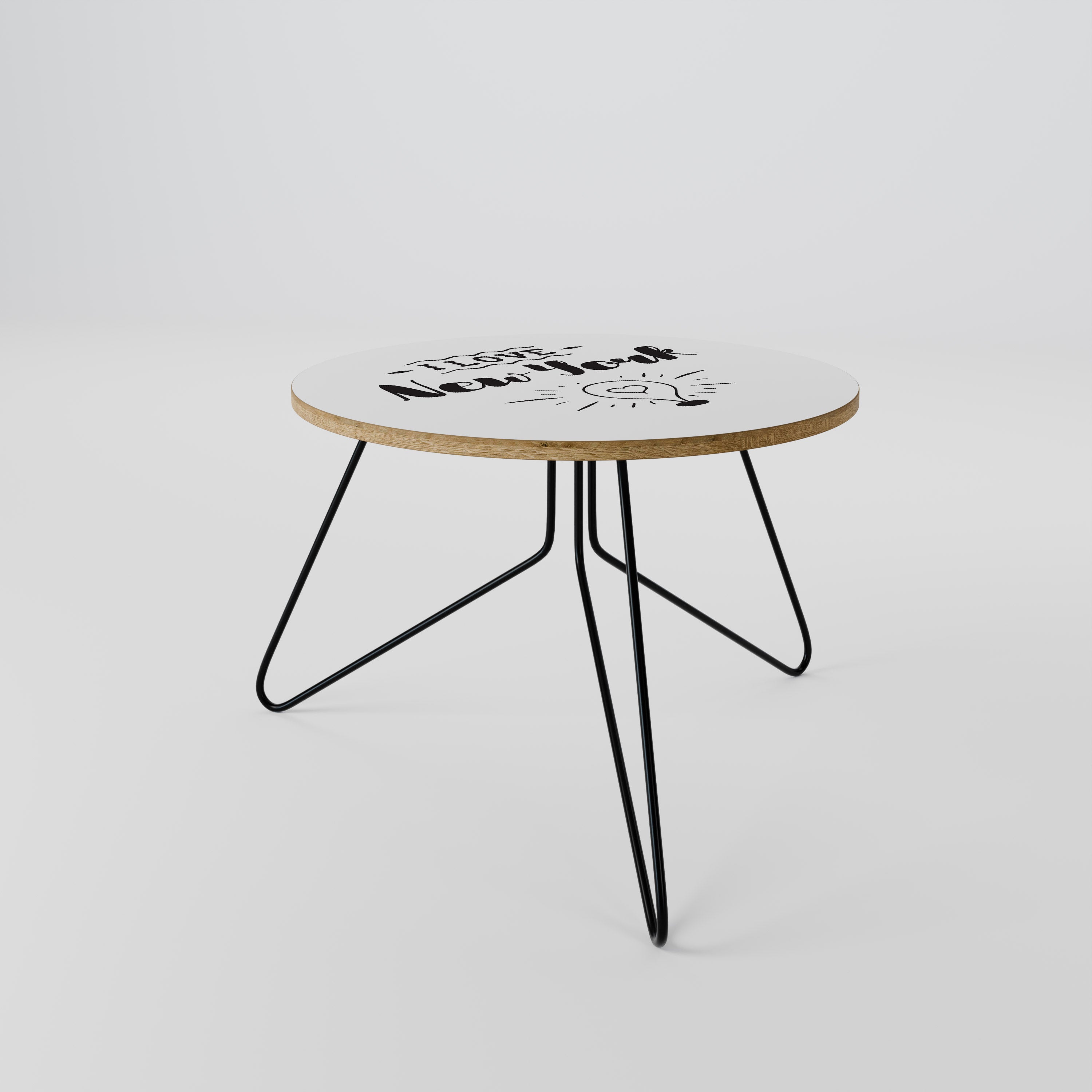 I LOVE NEW YORK Stolik kawowy mały