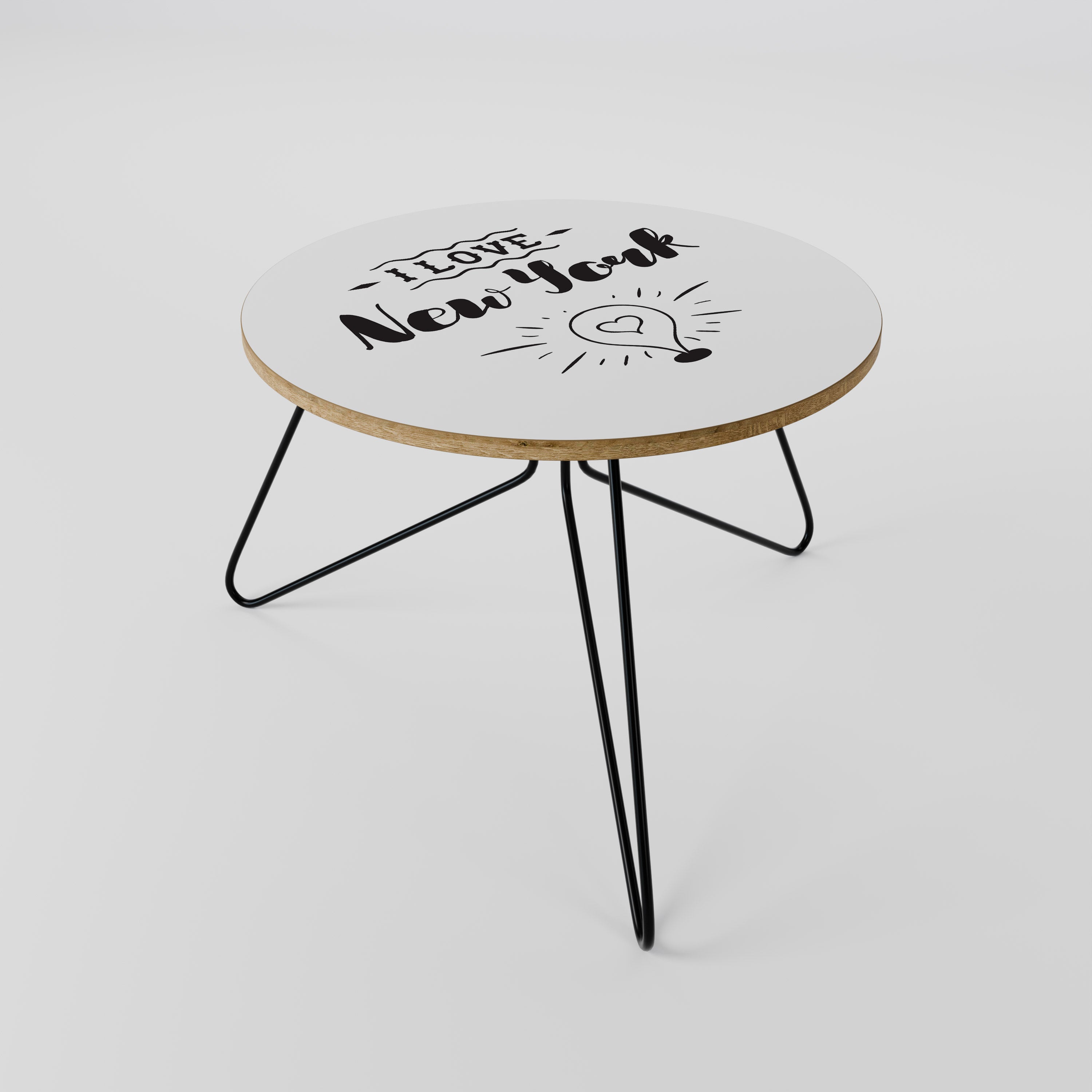 I LOVE NEW YORK Stolik kawowy mały