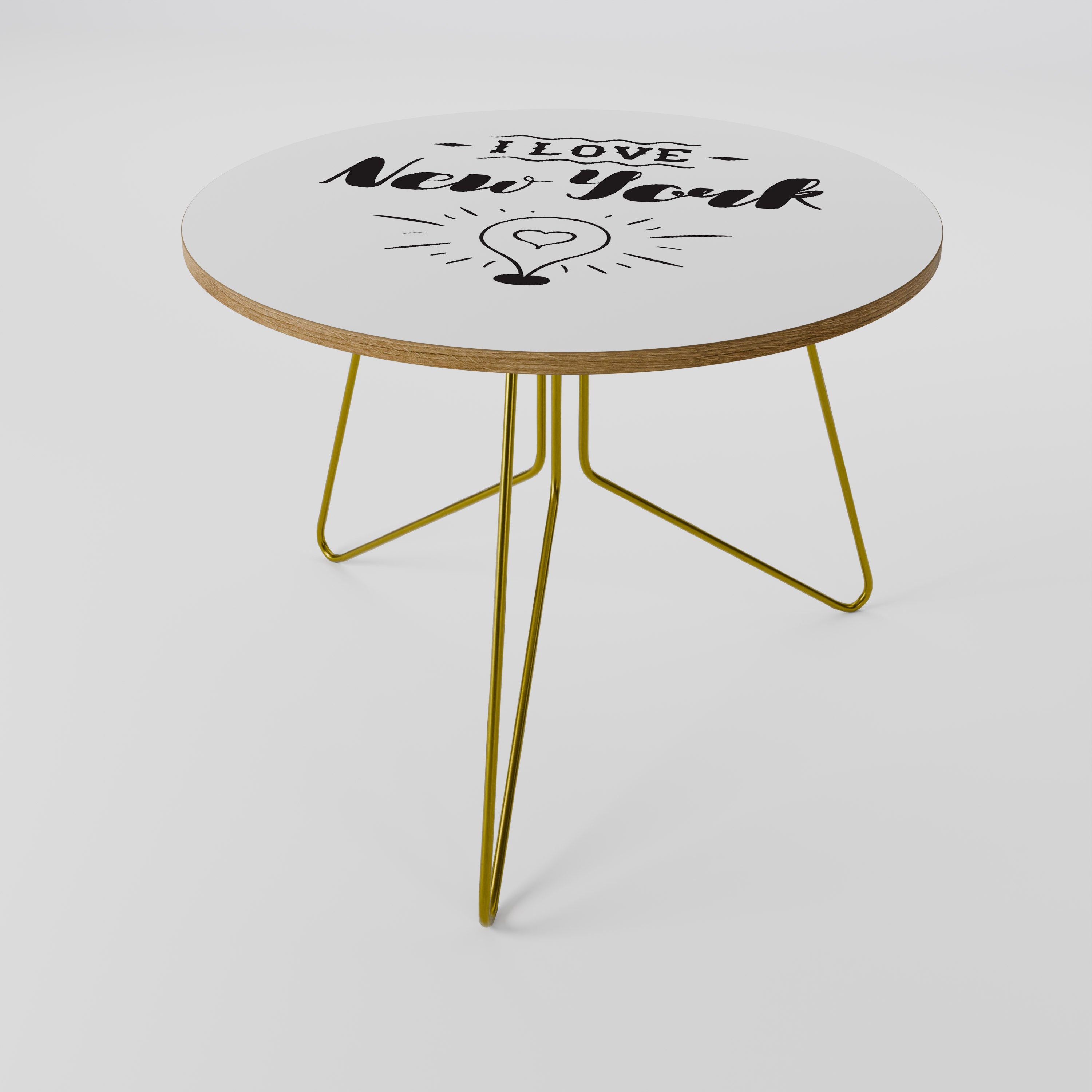 I LOVE NEW YORK Stolik kawowy duży