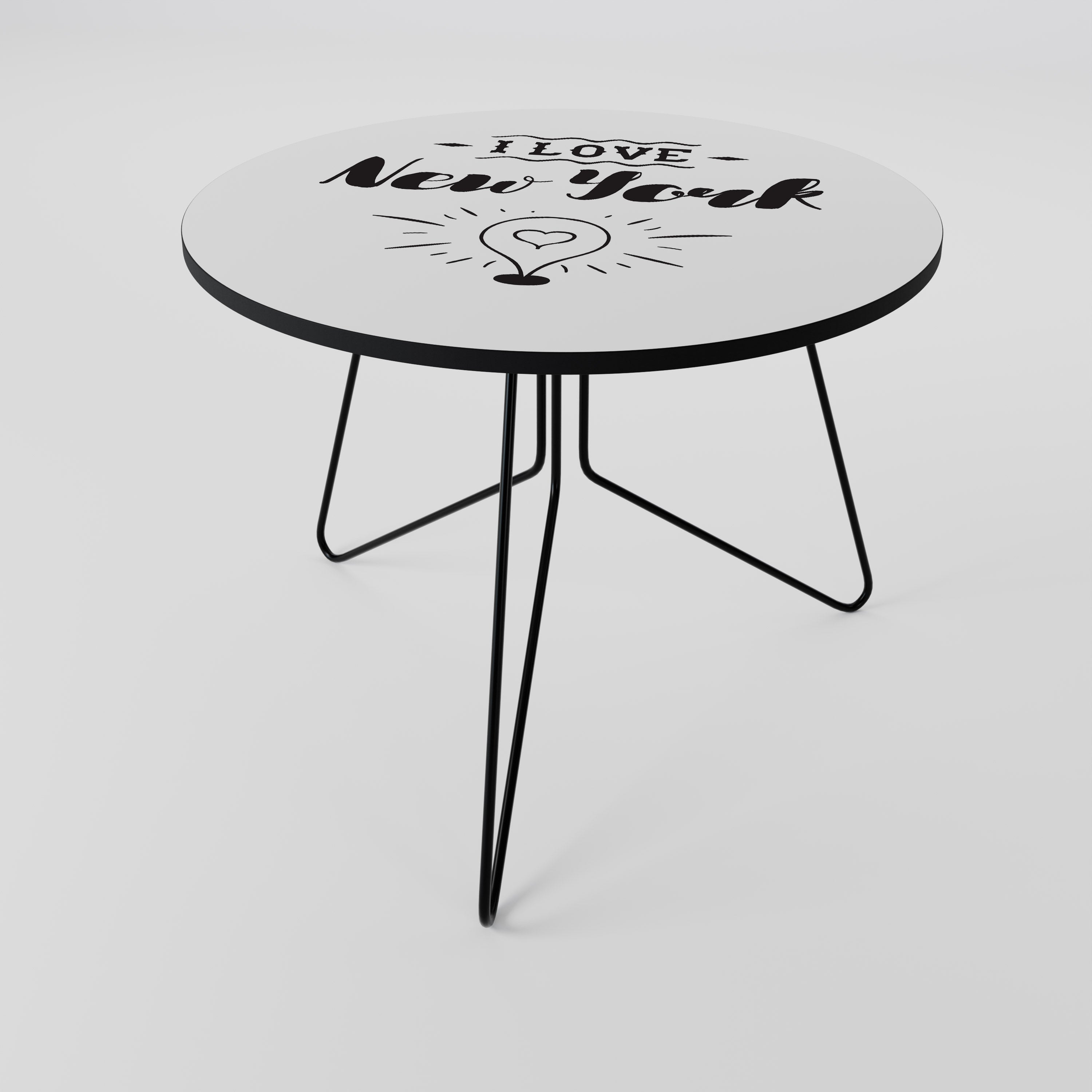 I LOVE NEW YORK Stolik kawowy duży