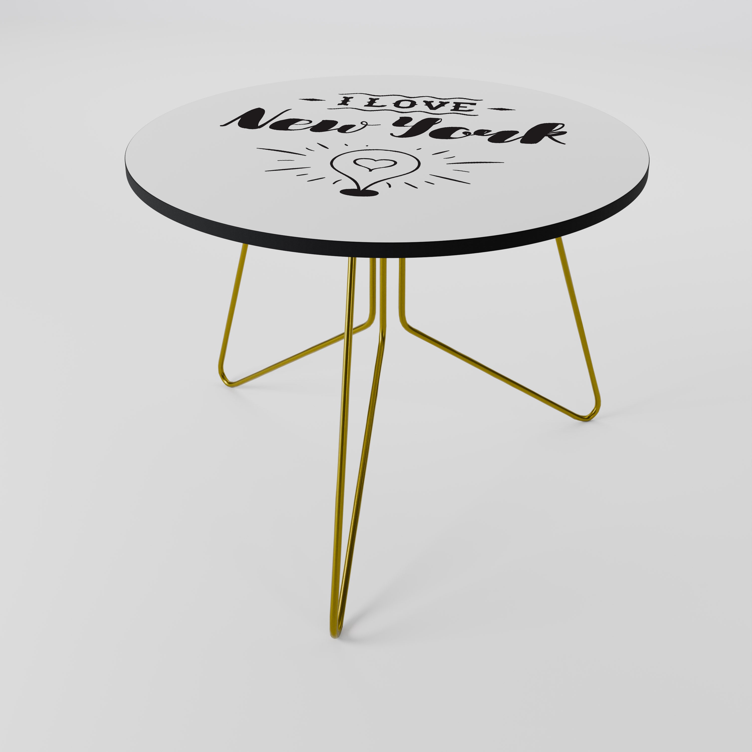 I LOVE NEW YORK Stolik kawowy duży