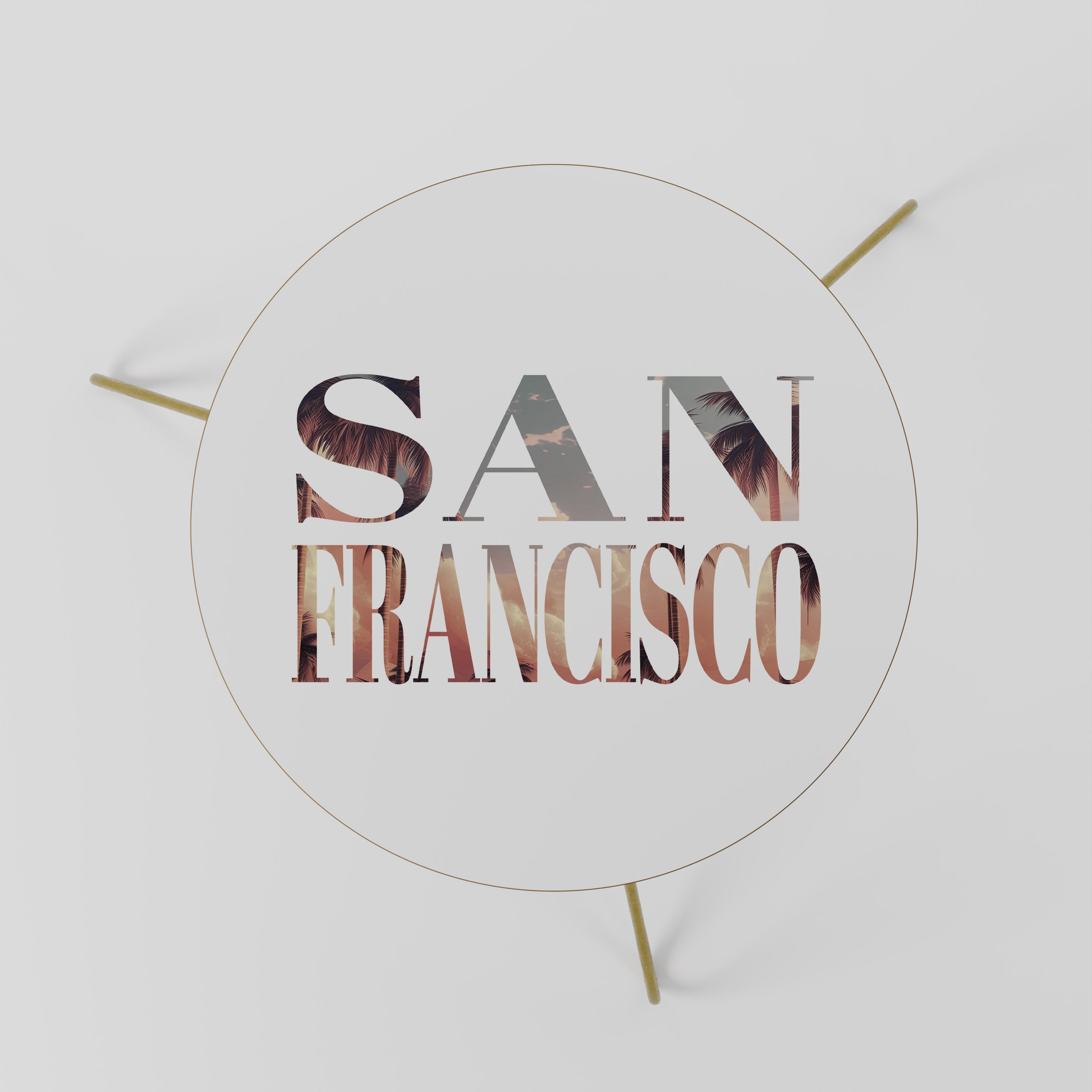 SAN FRANCISCO Stolik kawowy mały