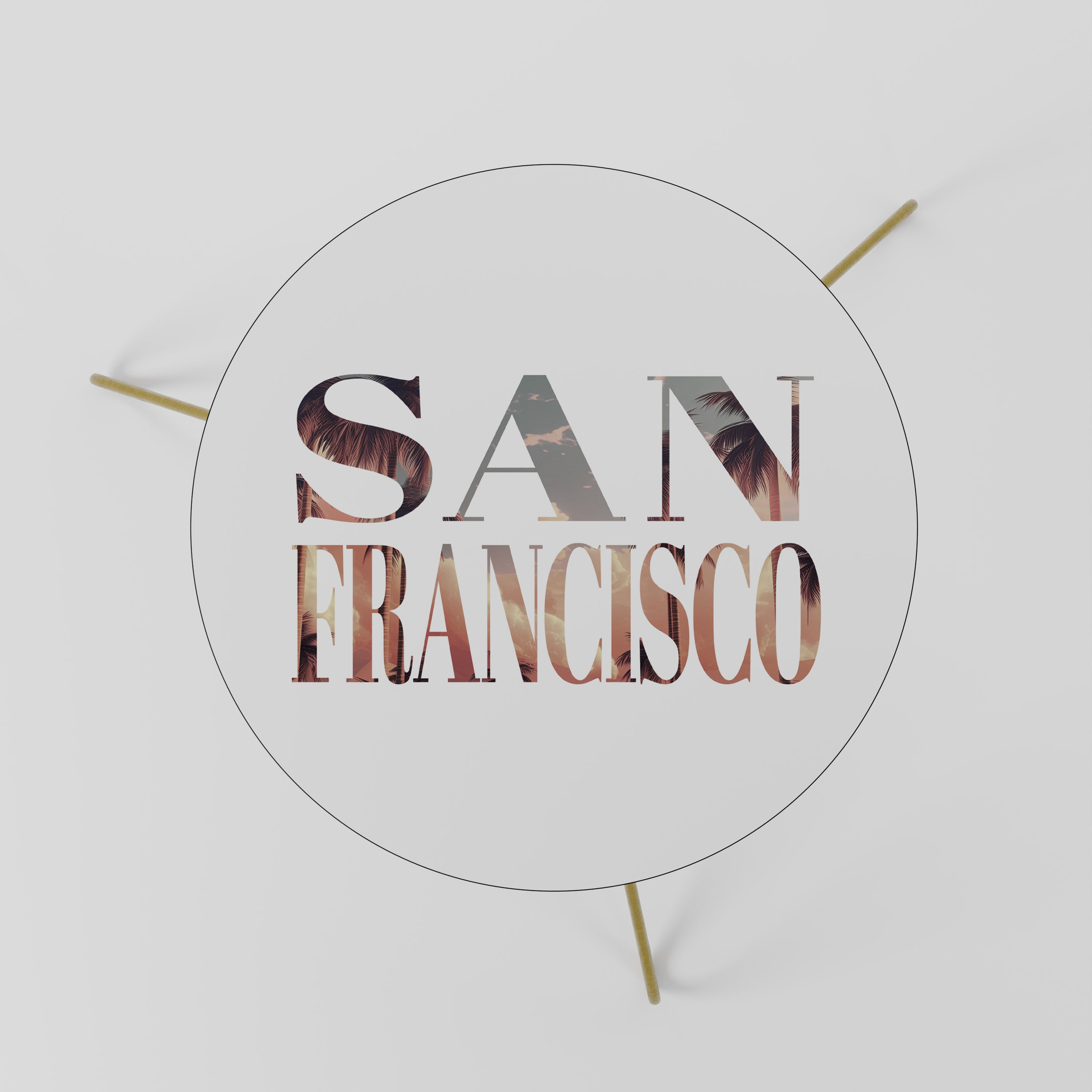 SAN FRANCISCO Stolik kawowy mały