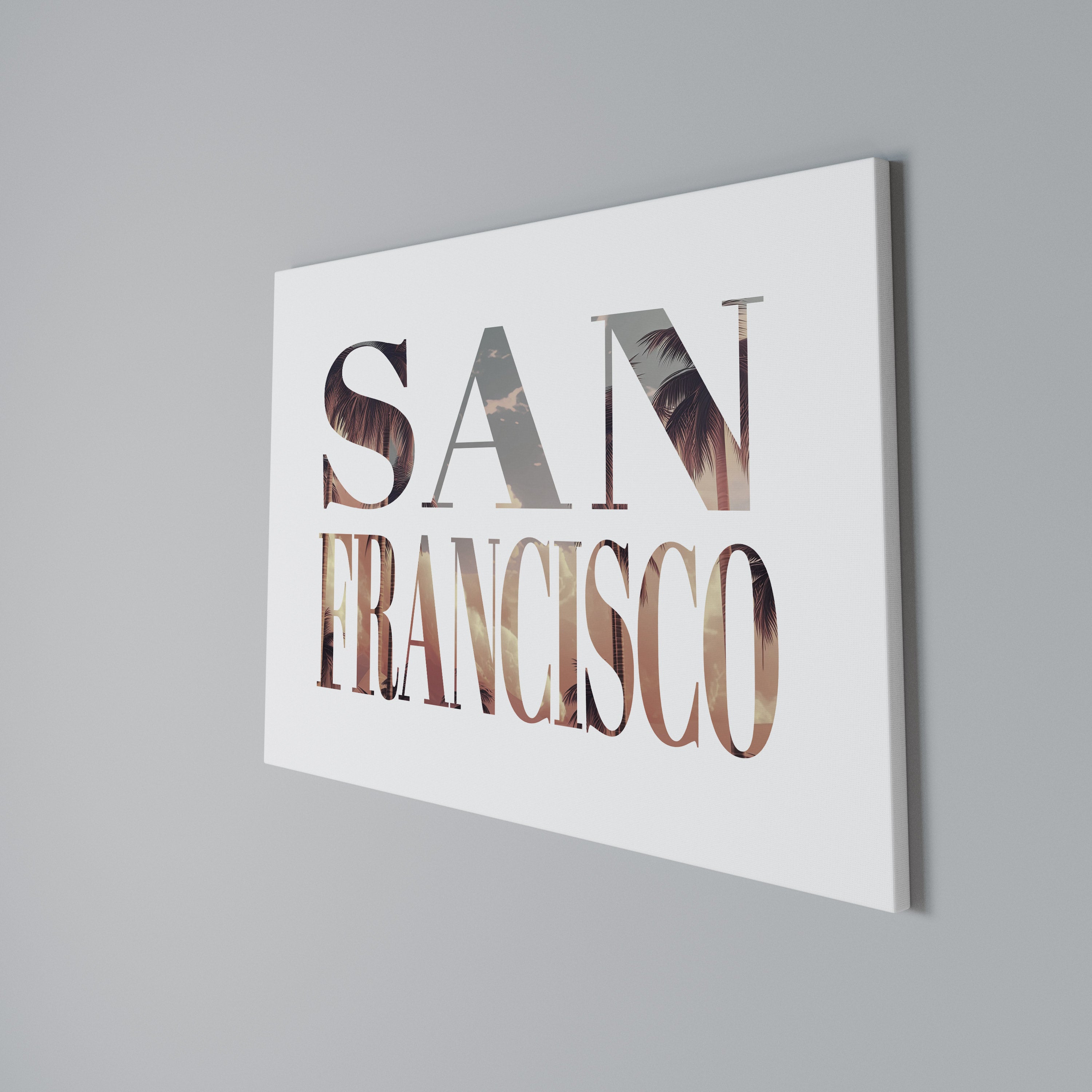 SAN FRANCISCO Poziomy obraz na płótnie