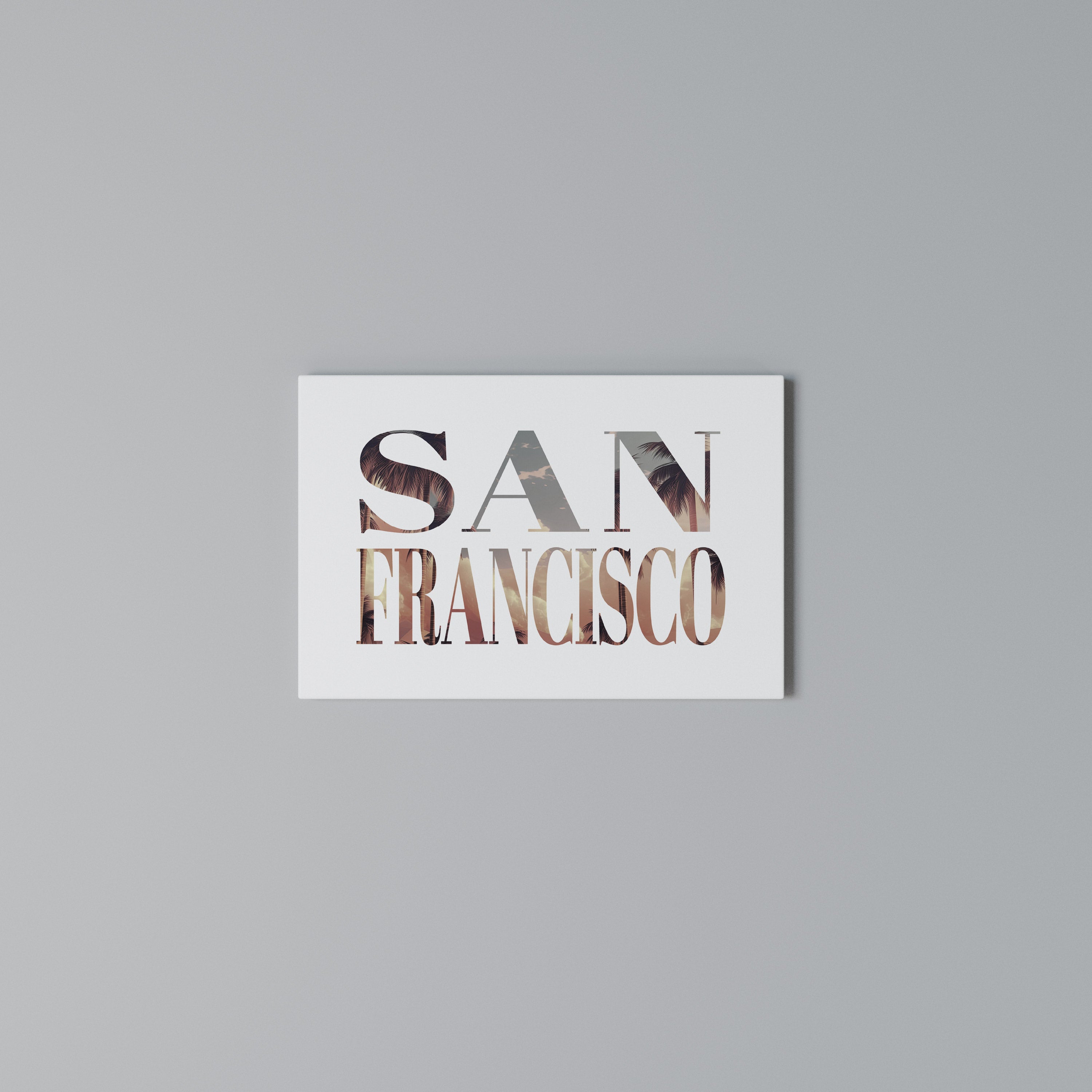 SAN FRANCISCO Poziomy obraz na płótnie
