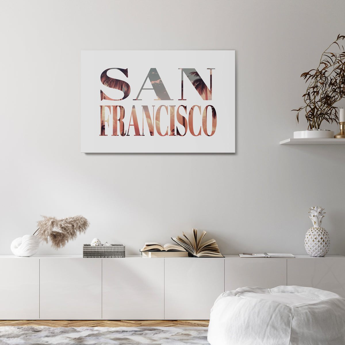 SAN FRANCISCO Poziomy obraz na płótnie