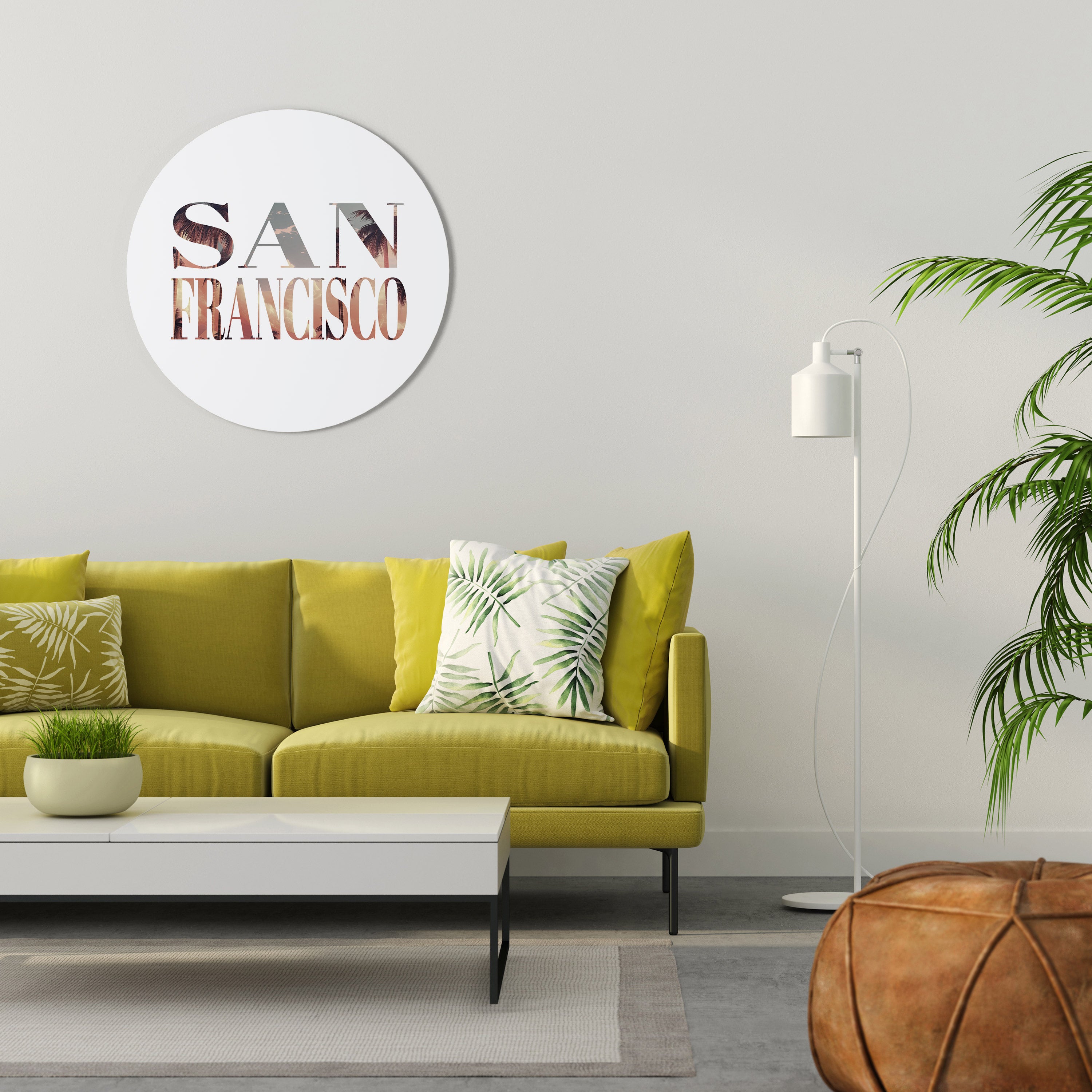 SAN FRANCISCO Obraz okrągły