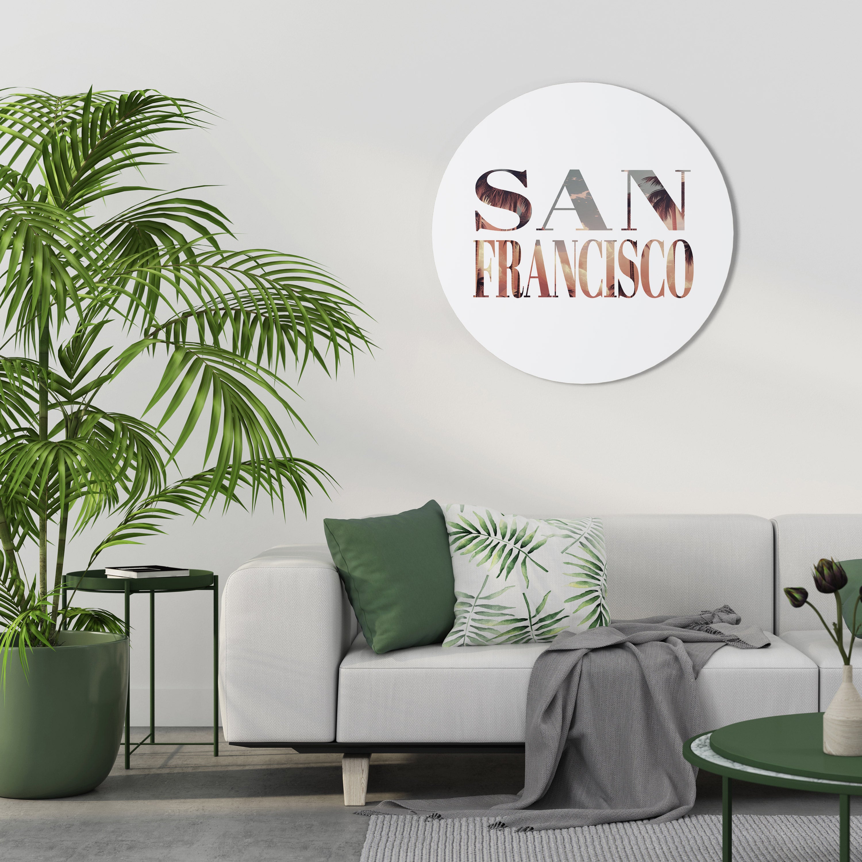 SAN FRANCISCO Obraz okrągły