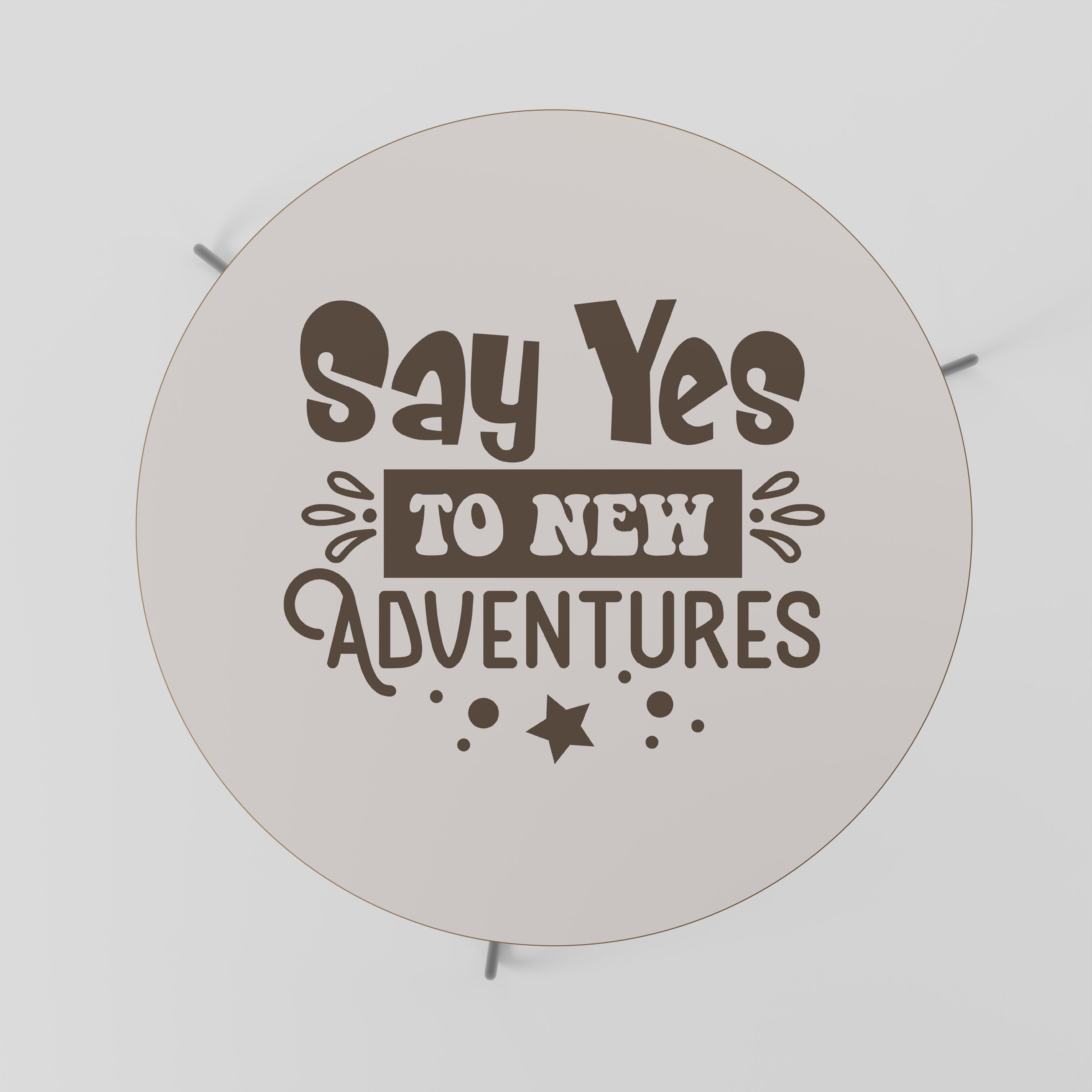 ADVENTURE AWAITS YOU Stolik kawowy duży